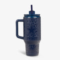 NFL 32 Oz Leopard Flip ‘n’ Sip Travel Mug S6 - Cowboys - Product View