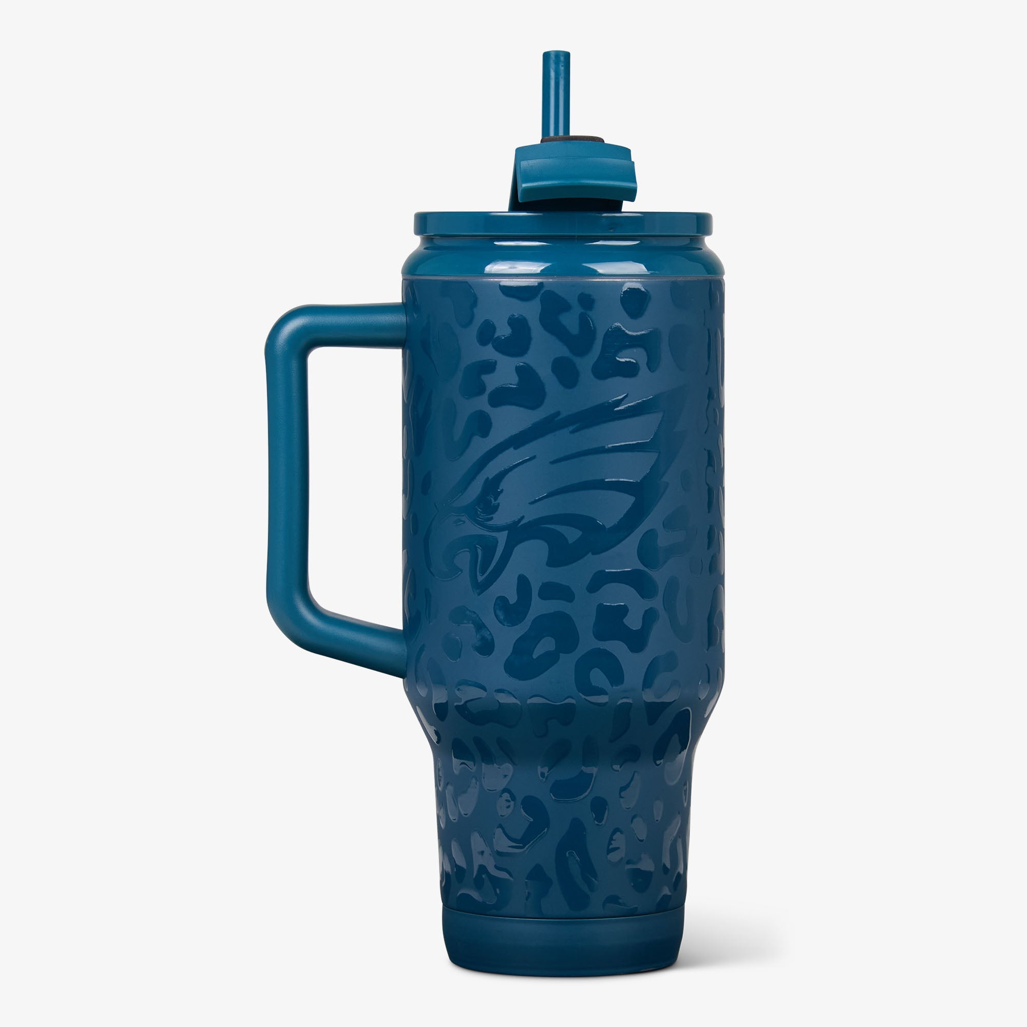 NFL 32 Oz Leopard Flip ‘n’ Sip Travel Mug S6 - Eagles - Product View