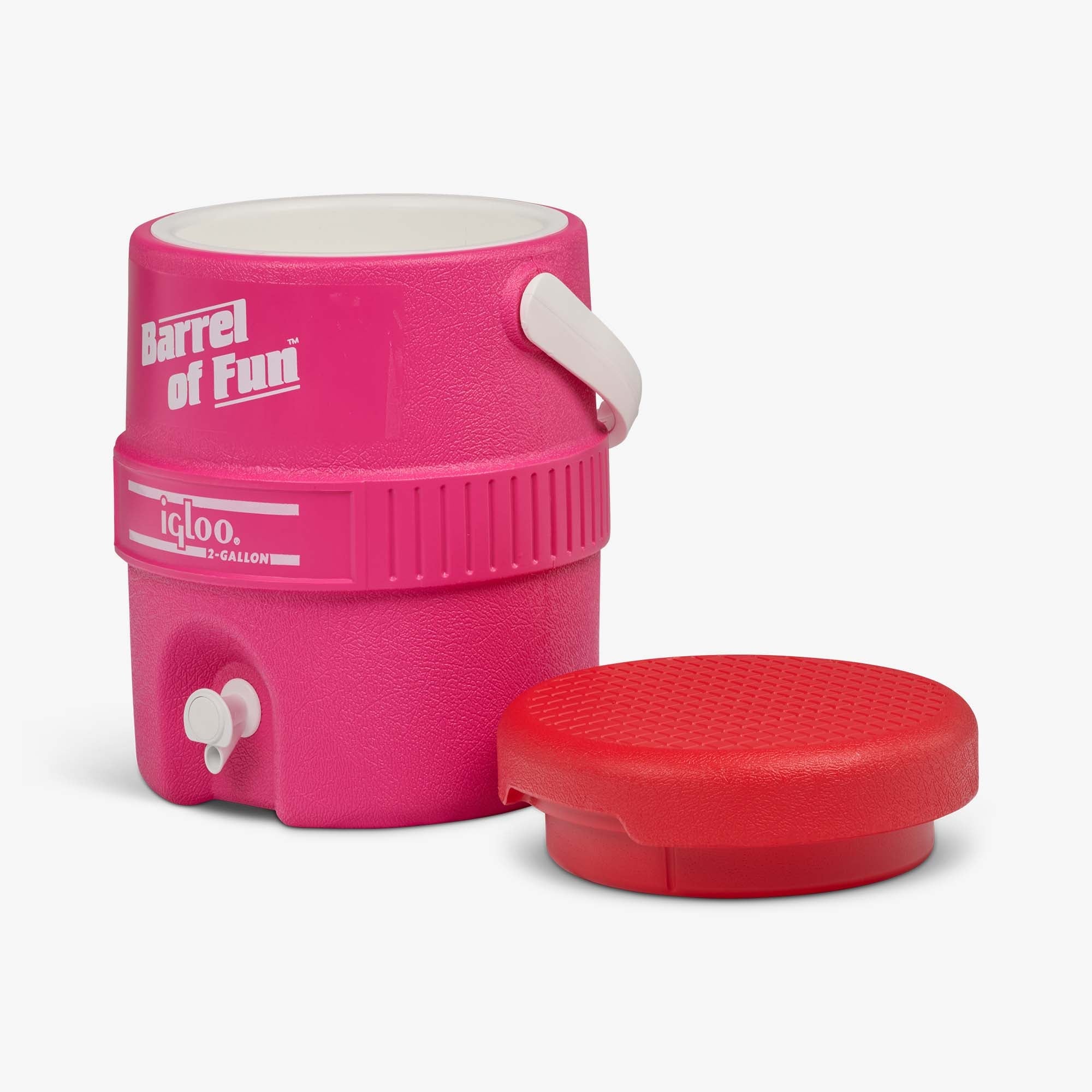Retro Barrel of Fun 2 Gallon Jug D9 - Tutti Frutti - Open View