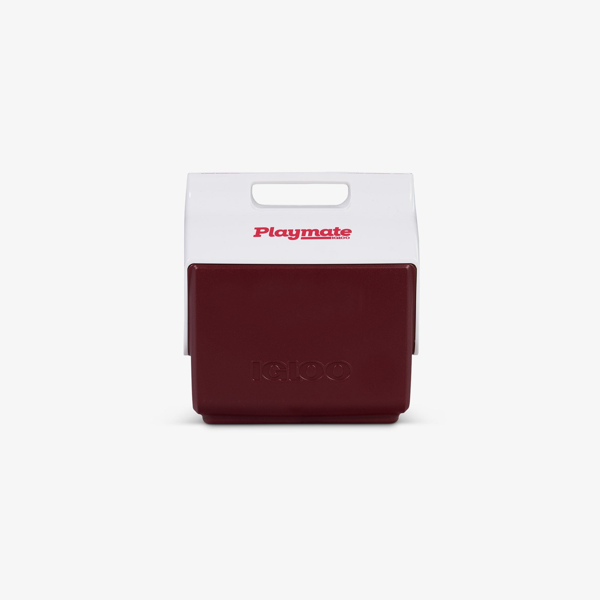 Retro Little Playmate 7 Qt Cooler T5 - Maroon/Bold Magenta - Product View