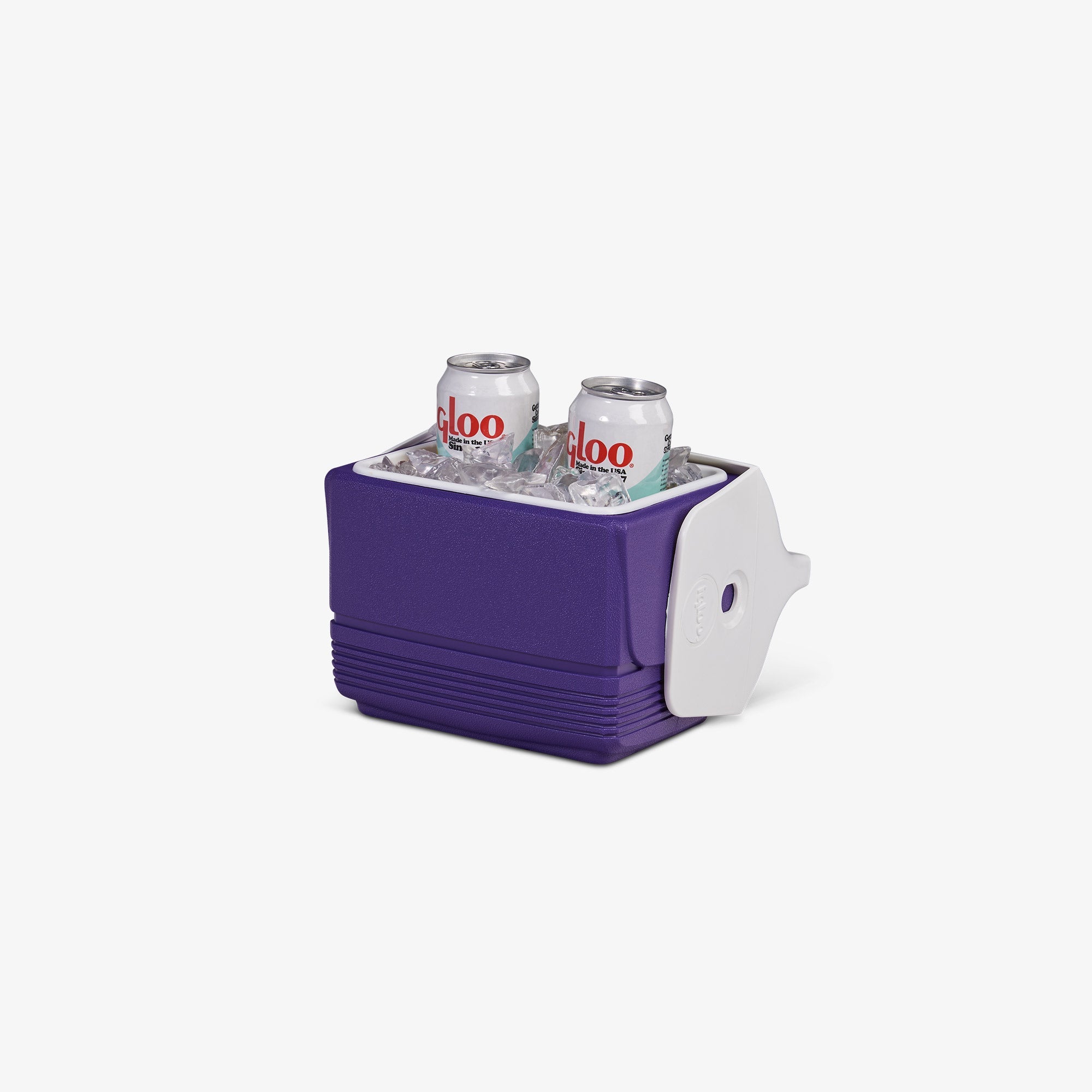 Retro Playmate Mini 4 Qt Cooler F7 - Purple - Product View