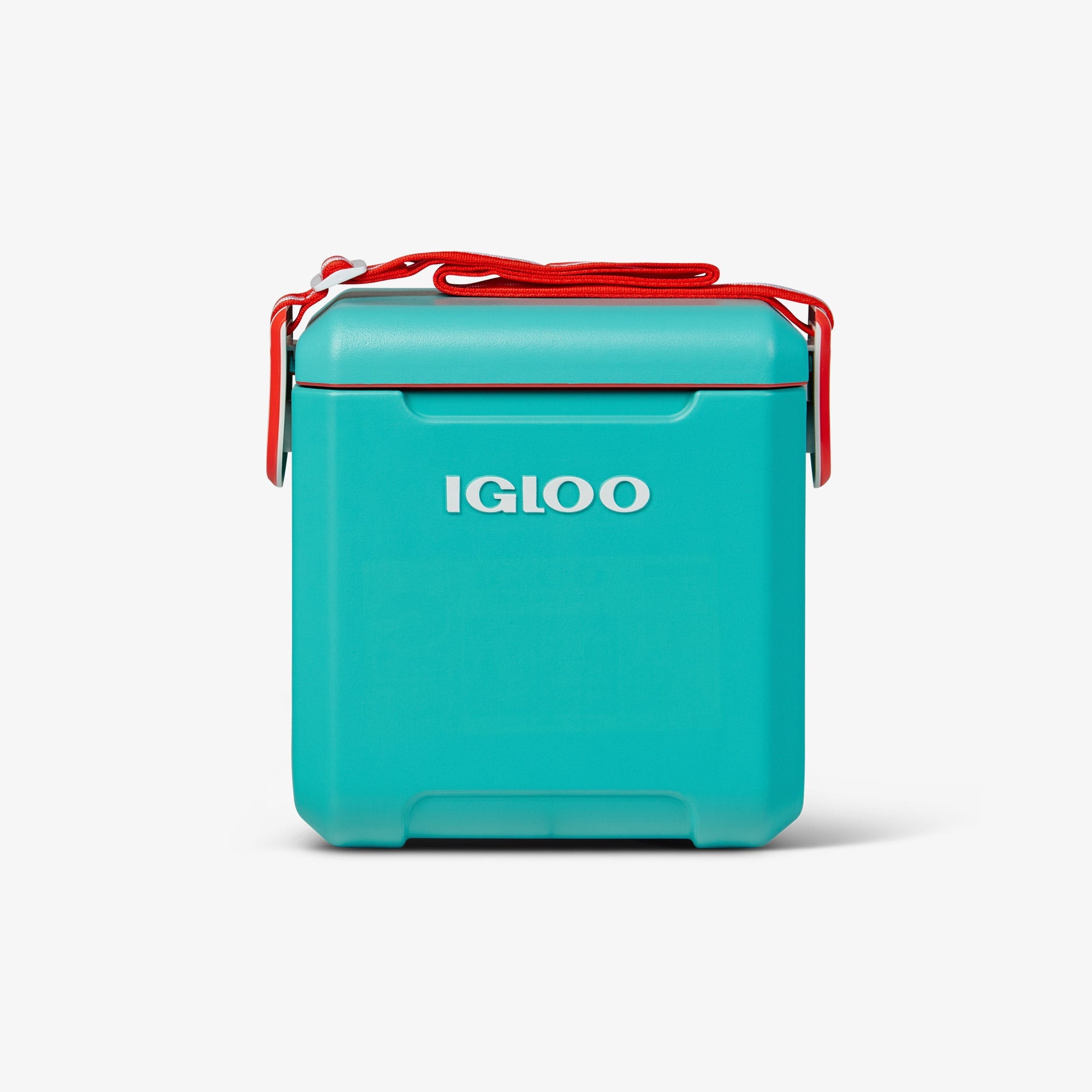 Tag Along Too Cooler Q8 - Aquatic Teal/Red - Product View