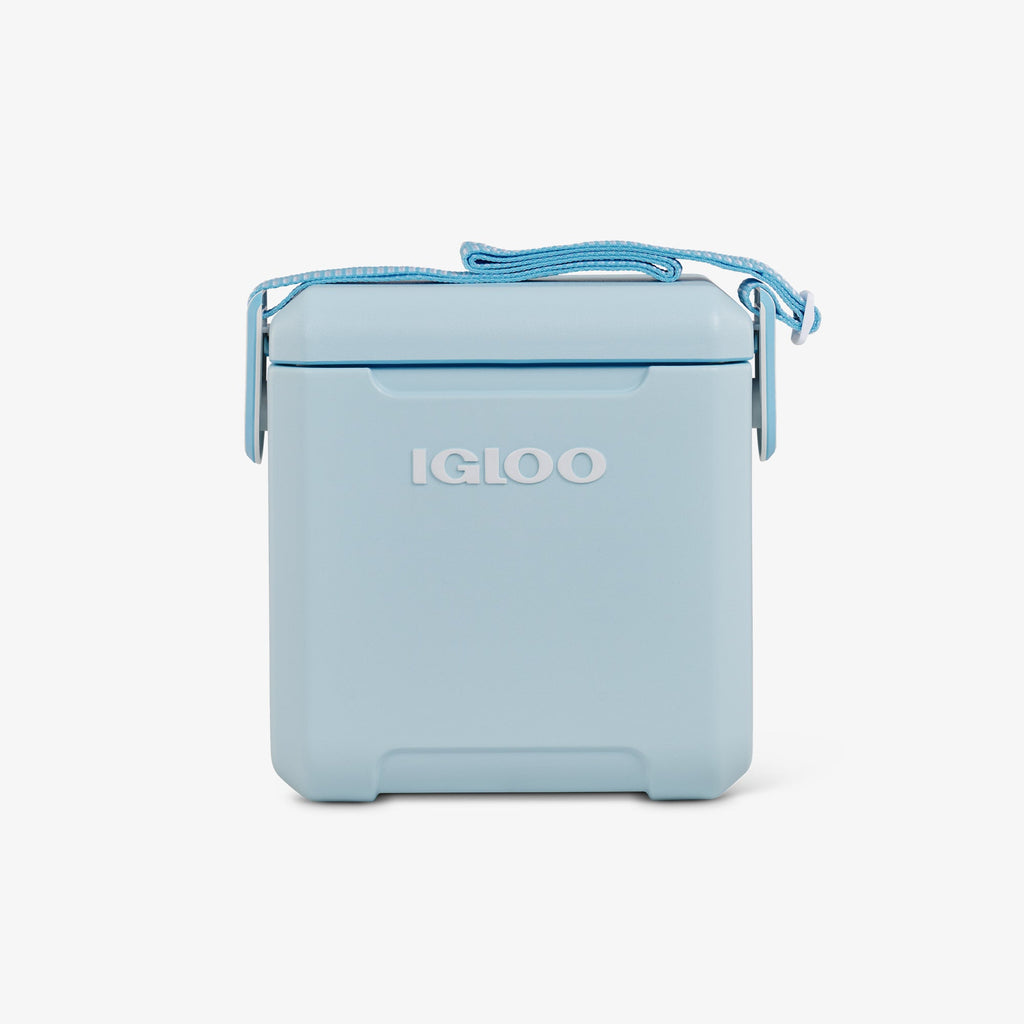 Tag Along Too Cooler Q8 - Powder Blue - Front View
