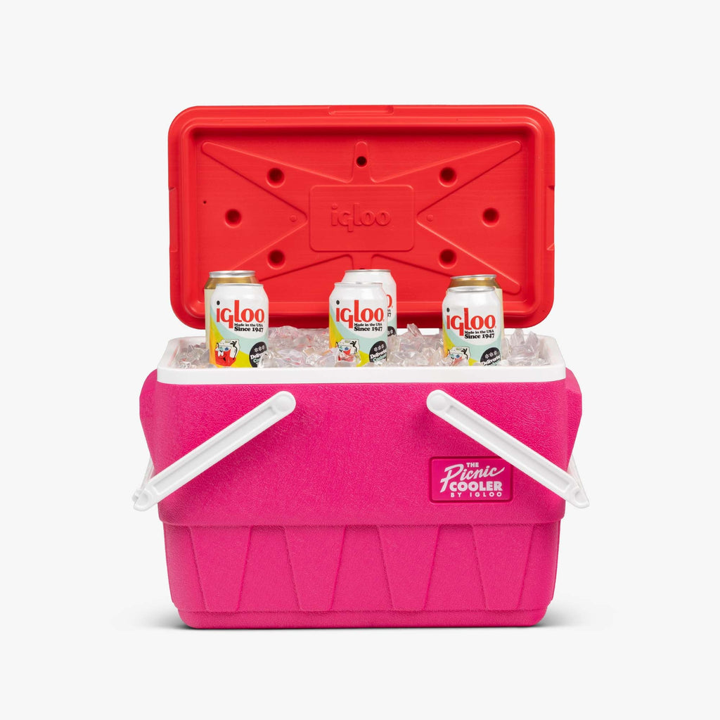 Retro Picnic Basket 25 Qt Cooler B3 - Tutti Frutti - Product View