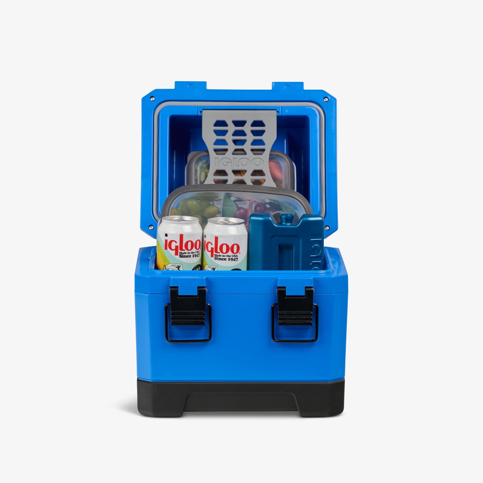 Gripper CoolBox 10 Qt Cooler W3 - Sneaky Blue - Product View