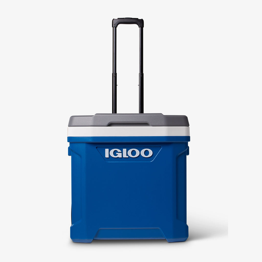 Latitude 60 Qt Roller Cooler I4 - Blue - Strap View