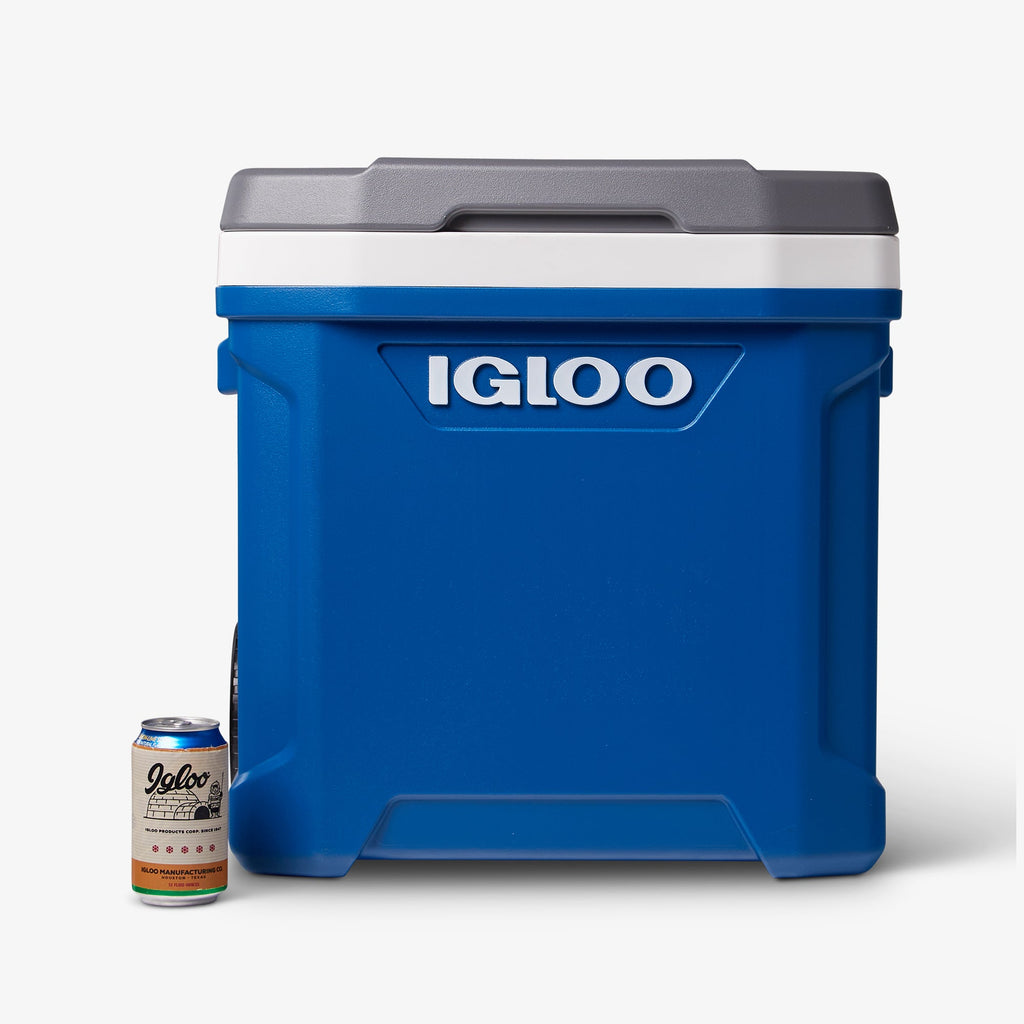 Latitude 60 Qt Roller Cooler I4 - Blue - Size View