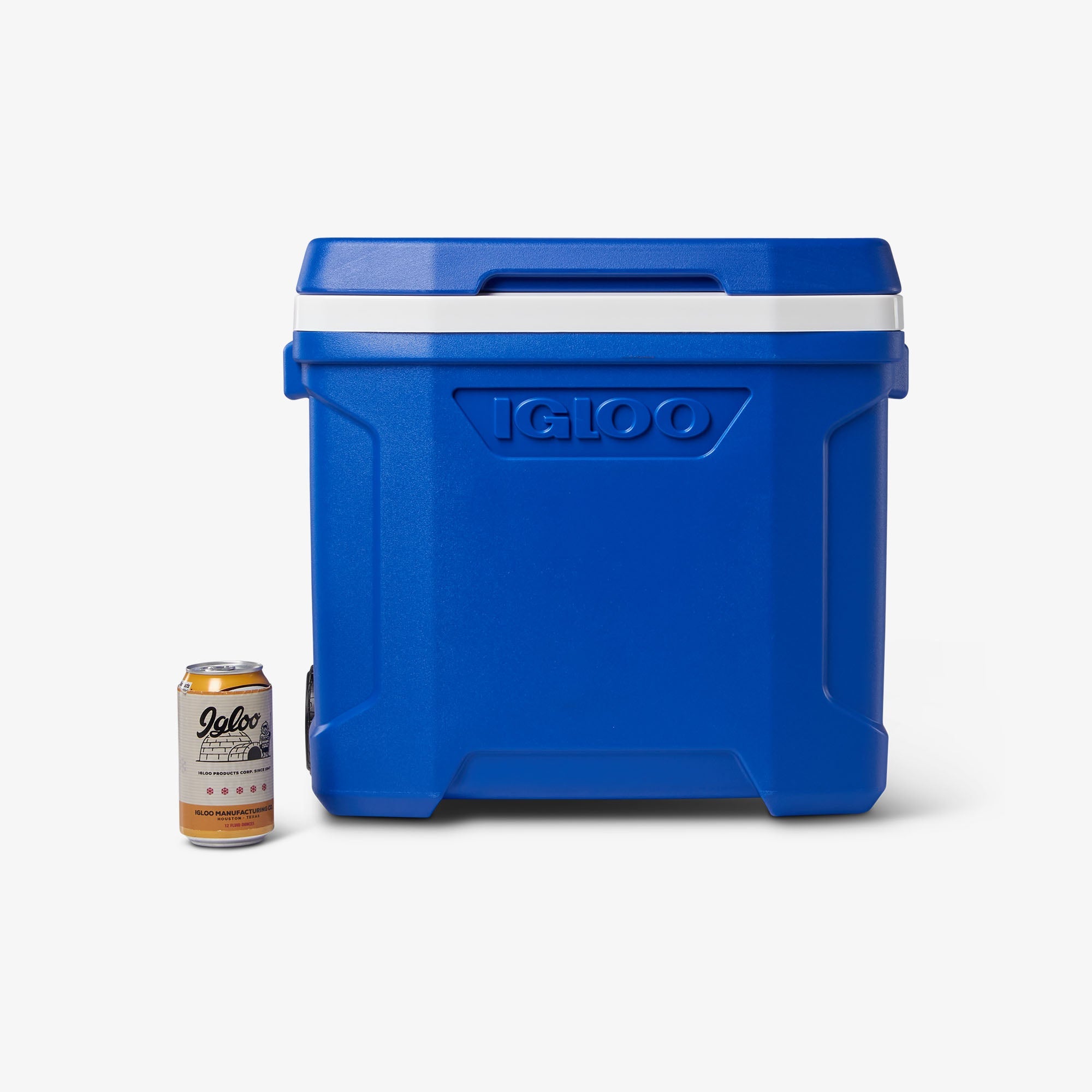 Profile II 28 Qt Roller Cooler C1 - Majestic Blue - Size View