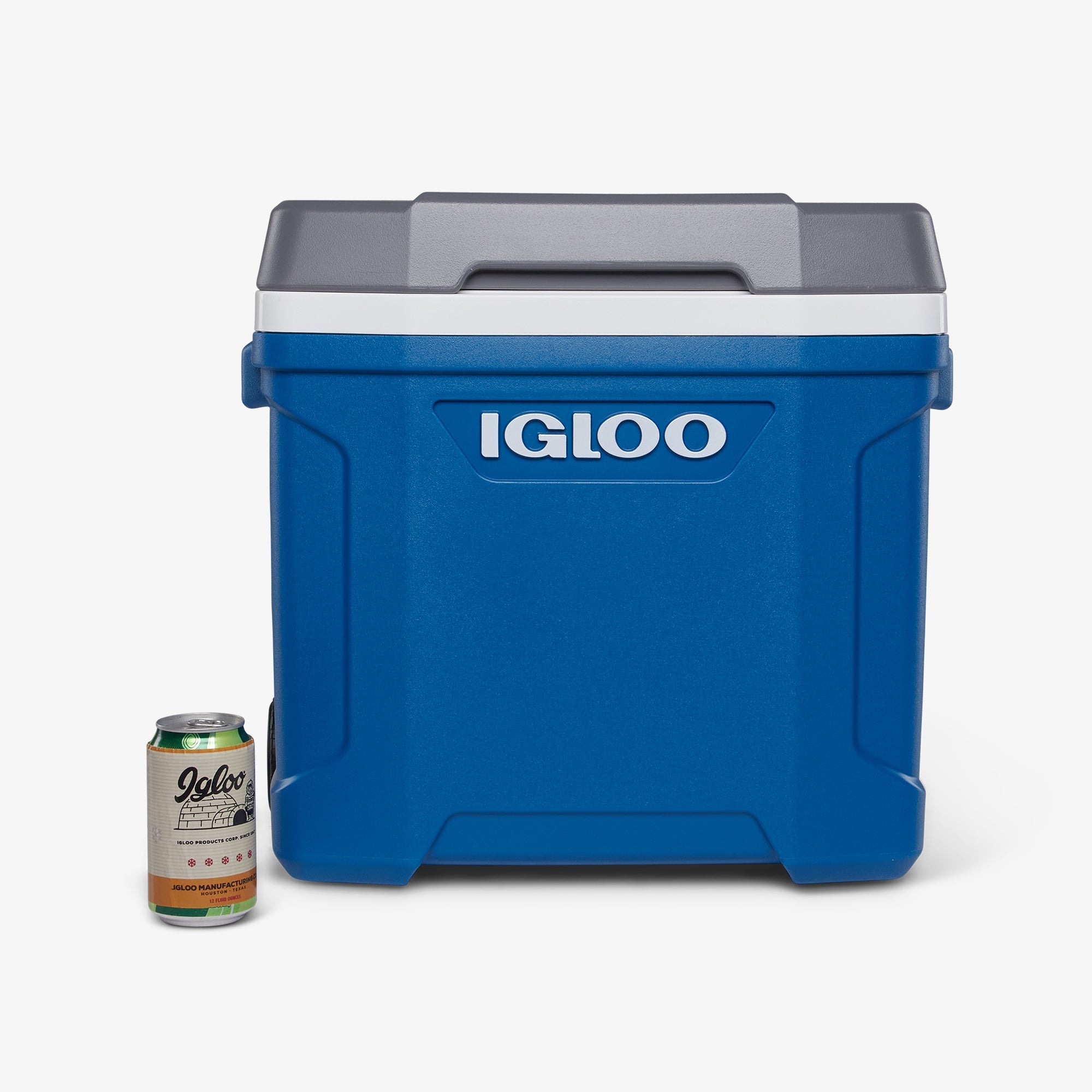 Latitude 30 Qt Roller Cooler B9 - Blue - Size View