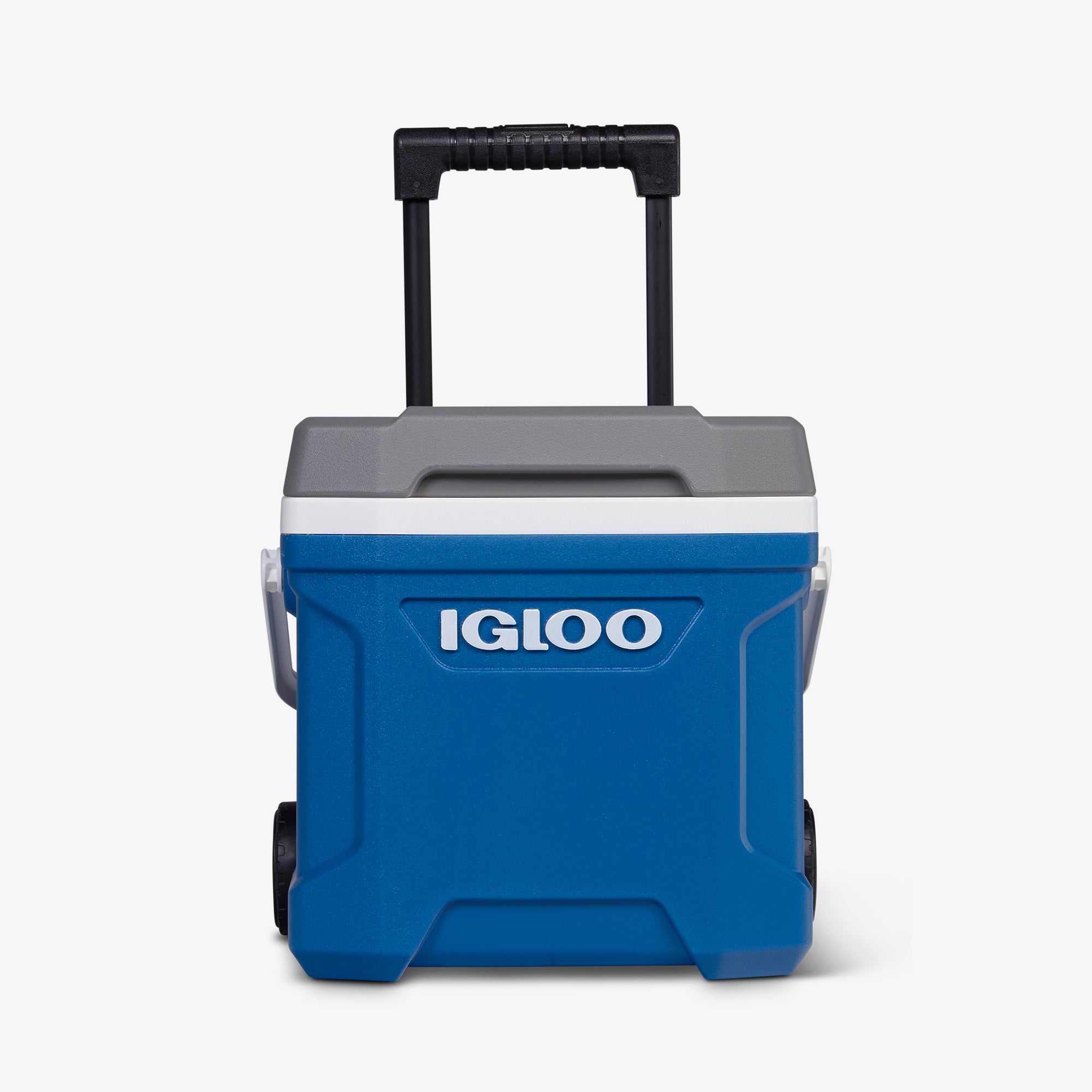 Latitude 16 Qt Roller Cooler R6 - Blue - Strap View