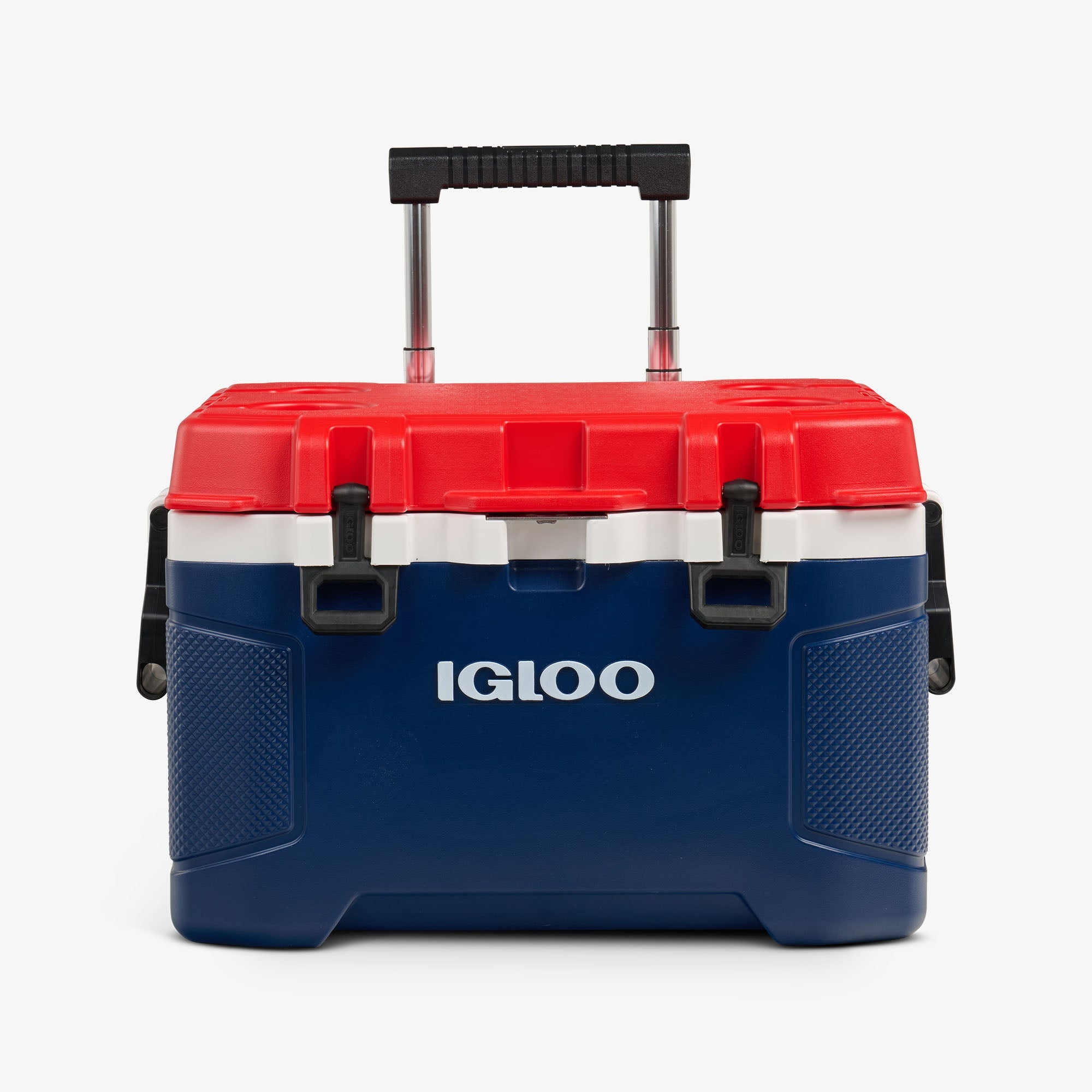 Trailmate® 52 Qt Roller Cooler X3 - Americana - Strap View