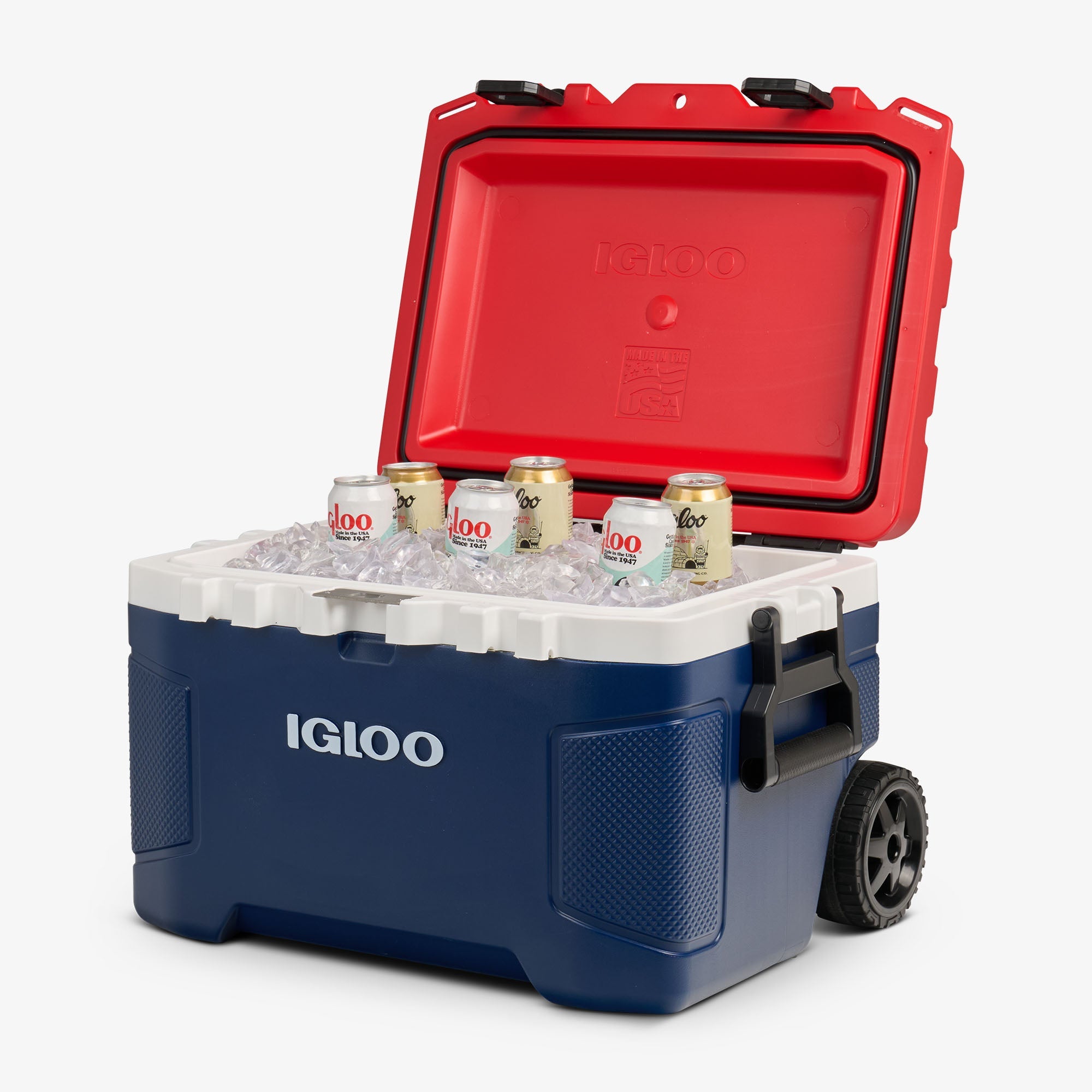 Trailmate® 52 Qt Roller Cooler X3 - Americana - Product View