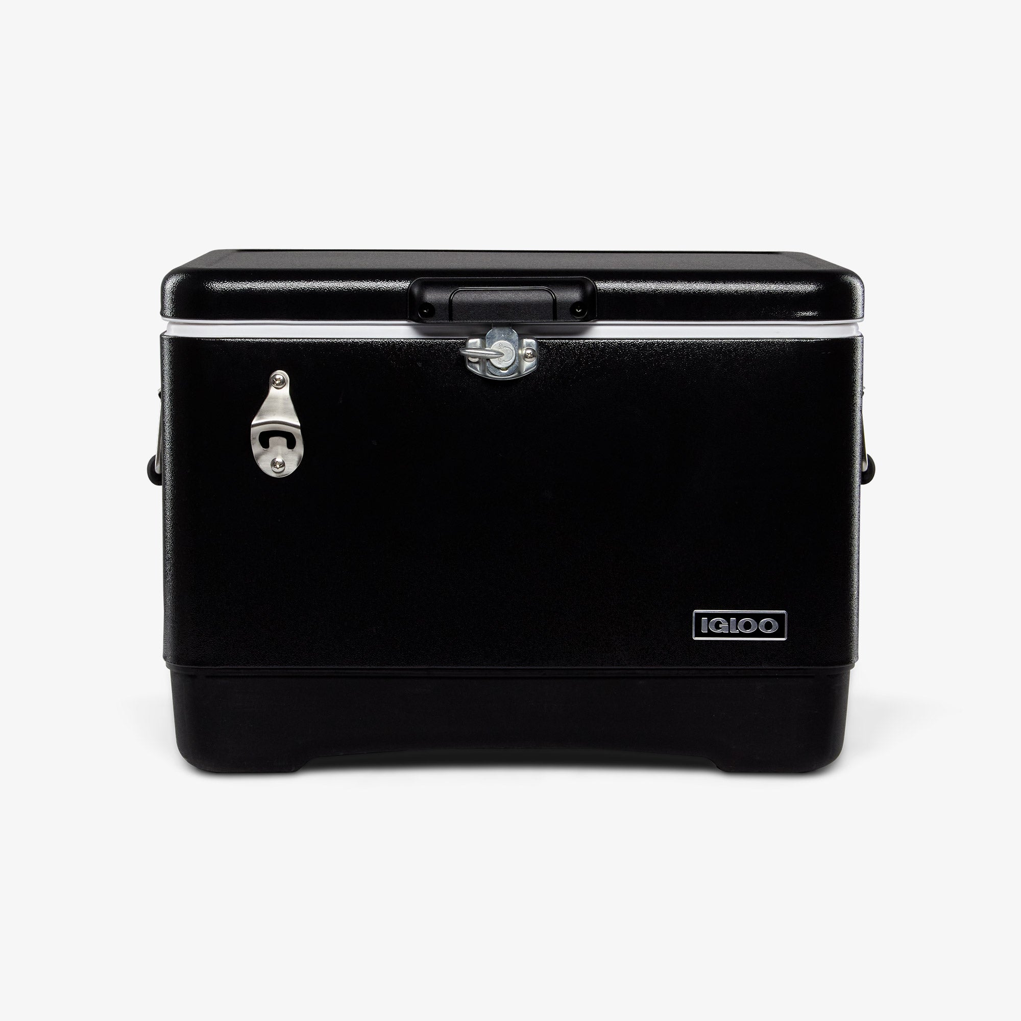 Legacy 54 Qt Cooler L8 - Black - Front View