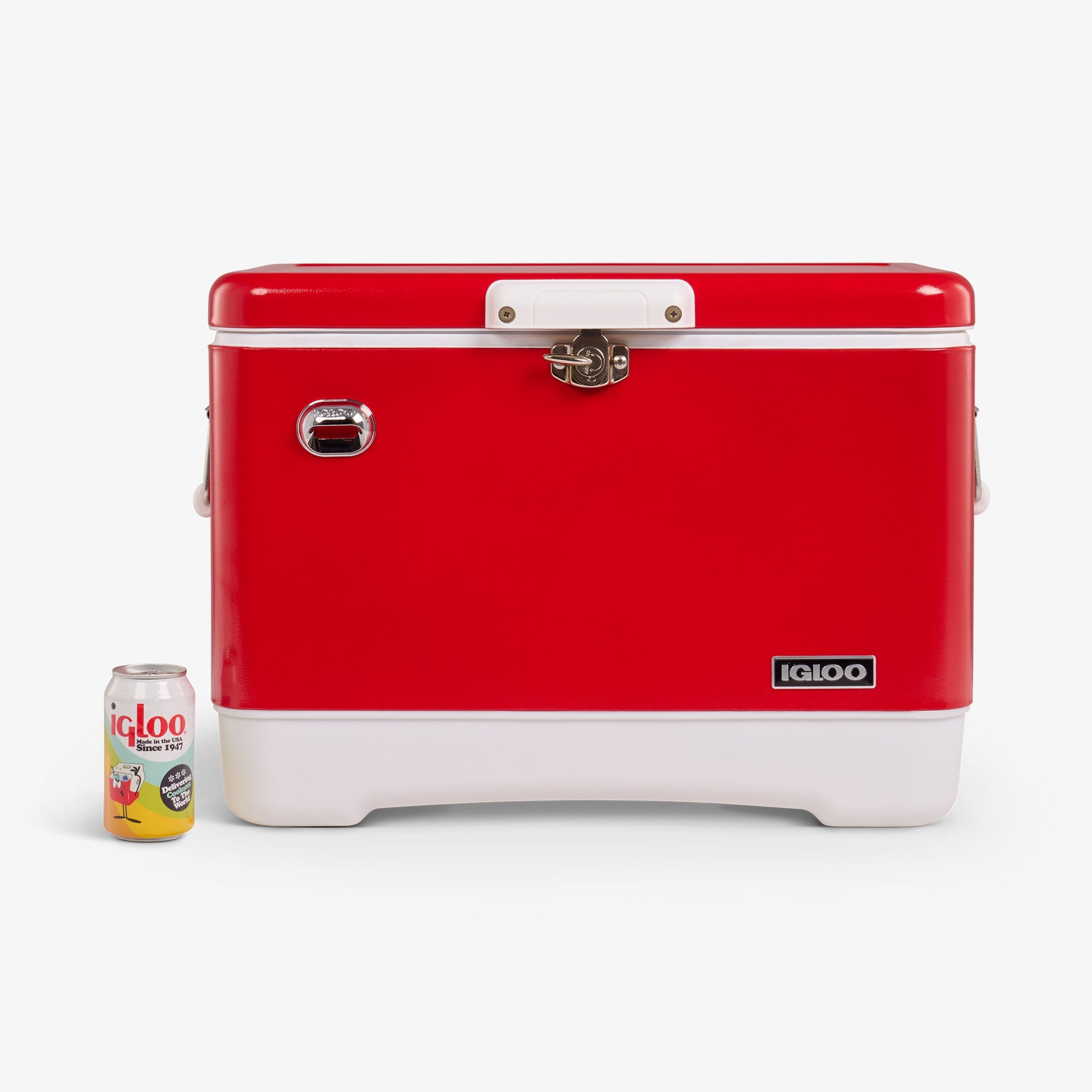 Legacy 54 Qt Cooler L8 - Red Star - Size View