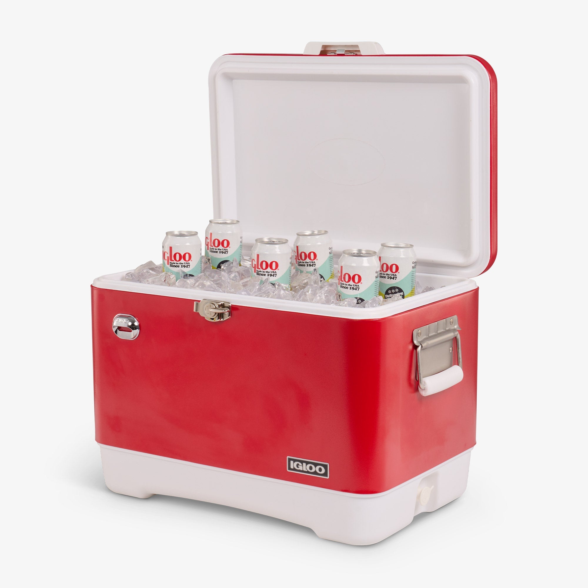 Legacy 54 Qt Cooler L8 - Red Star - Product View