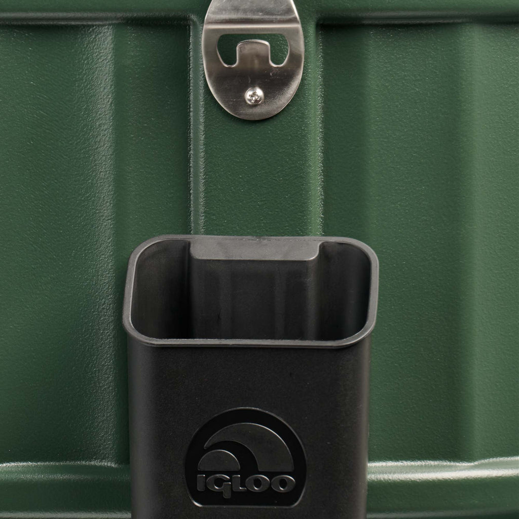 Party Bar 125 Qt Cooler M4 - Oil Green - Product View