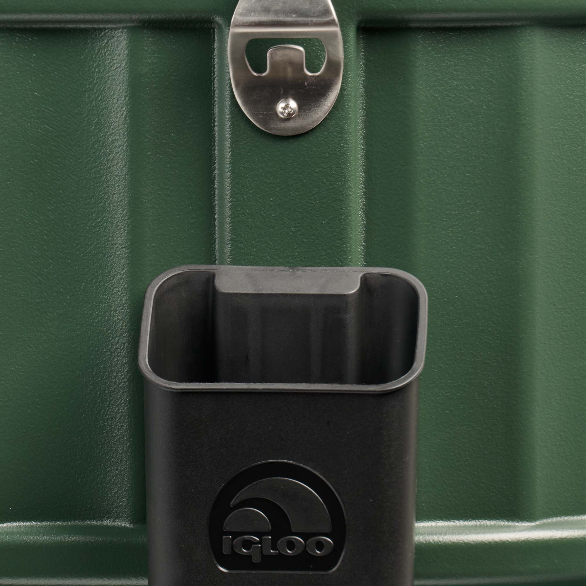 Party Bar 125 Qt Cooler M4 - Oil Green - Product View