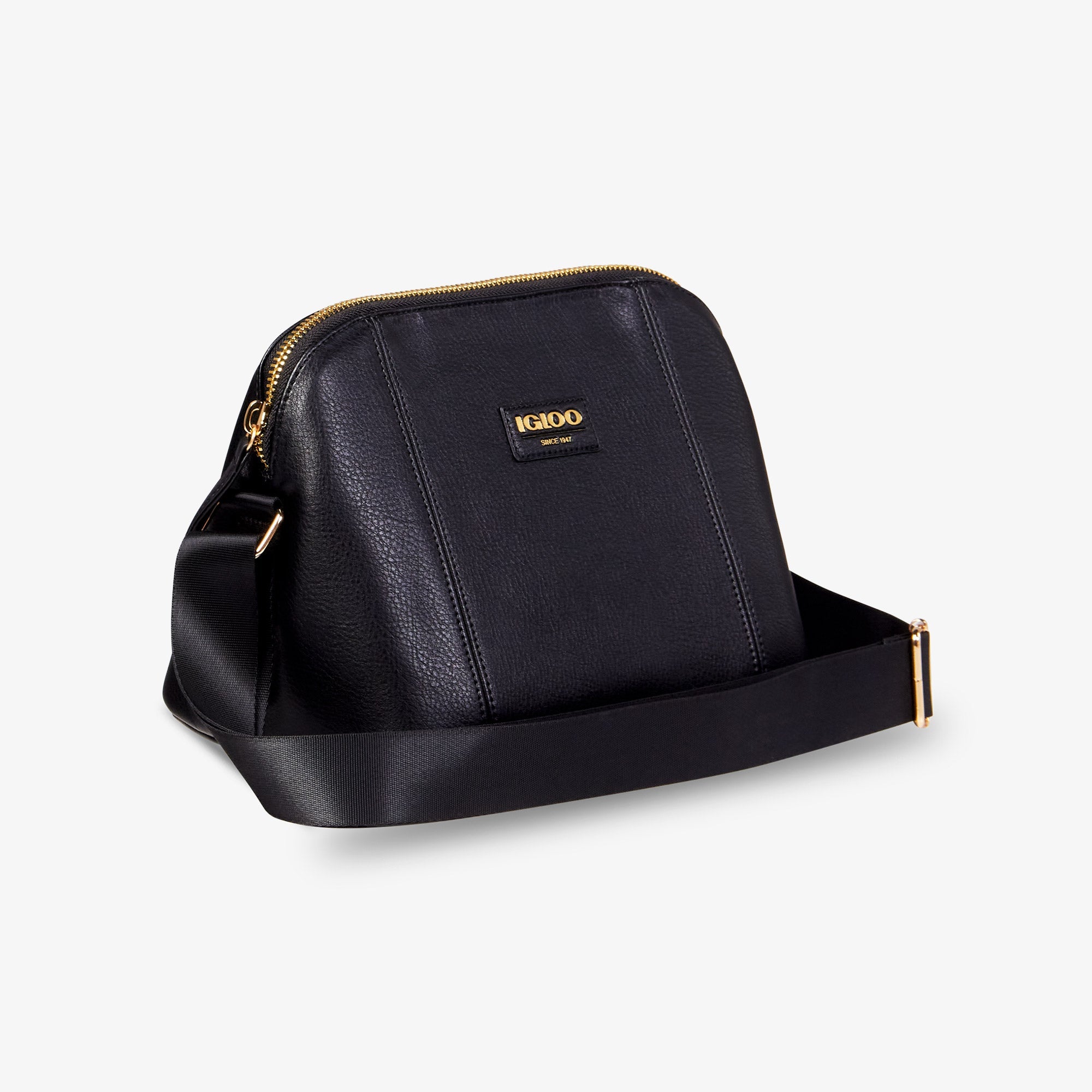 Igloo Luxe® Crossbody Cooler Bag T4 - Black - Product View