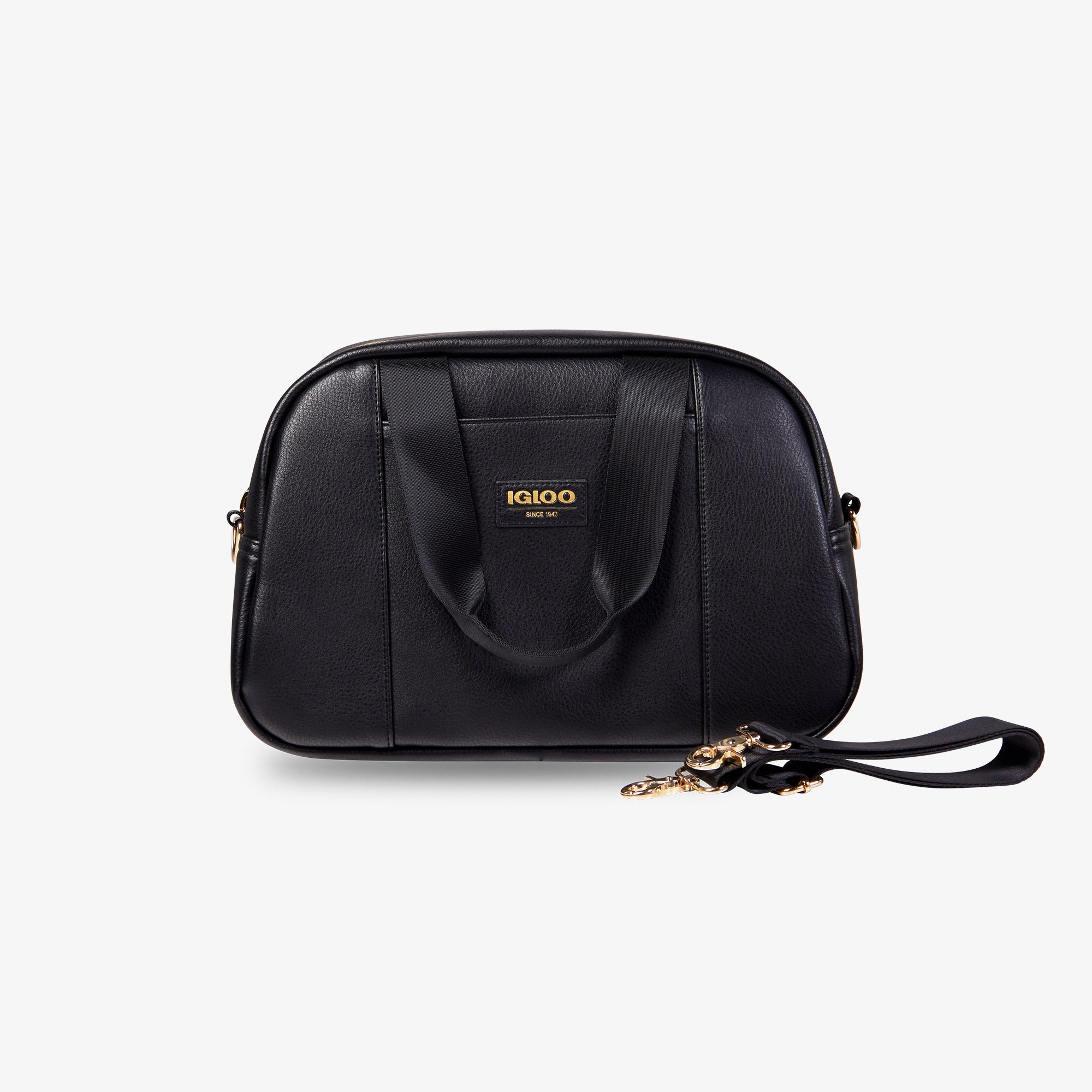 Igloo Luxe® Satchel Cooler Bag W9 - Black - Front View