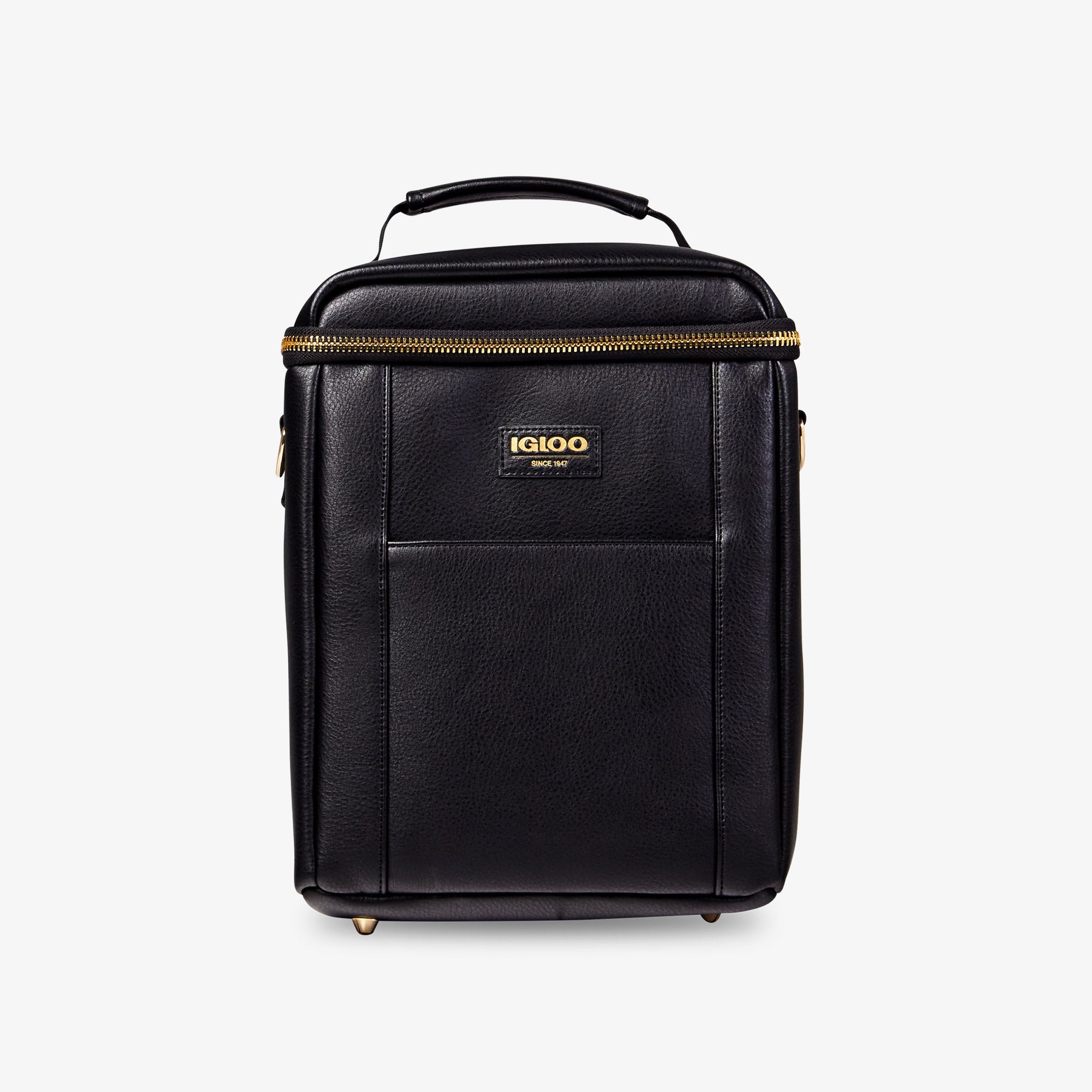 Igloo Luxe® Mini Convertible Backpack N7 - Black - Front View