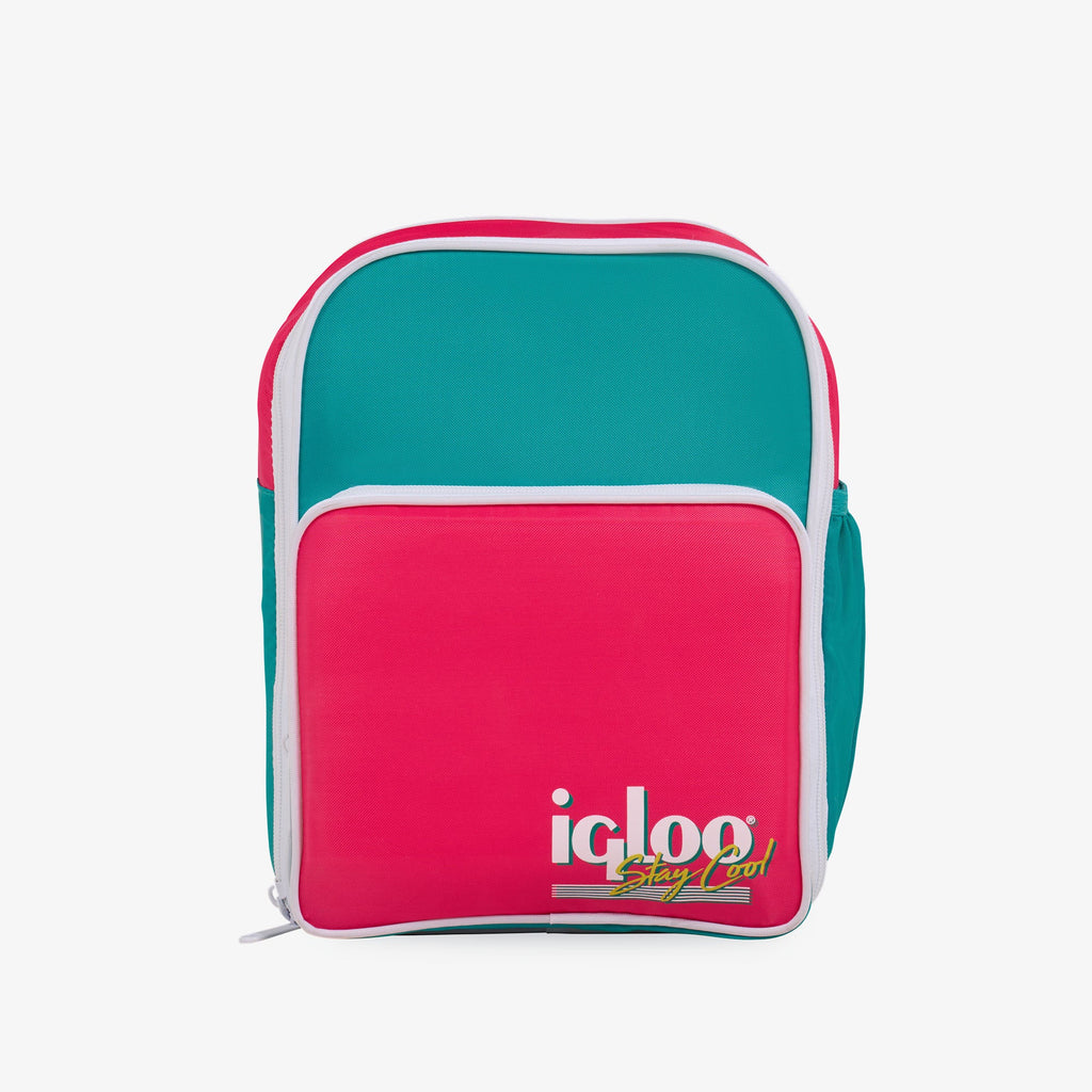 Retro Mini Convertible Backpack E3 - Jade - Front View