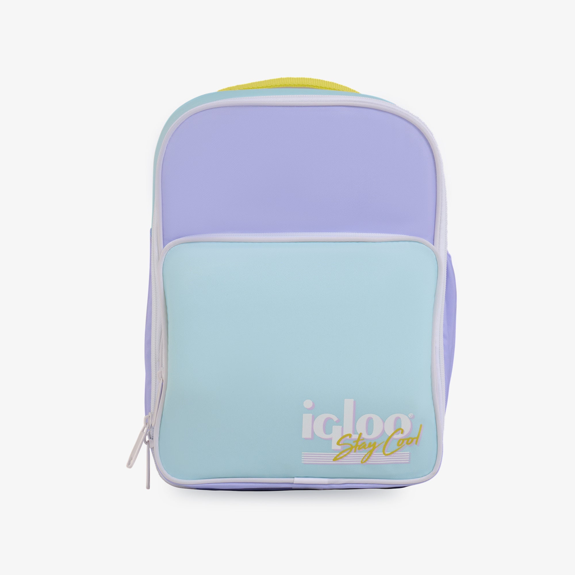 Retro Mini Convertible Backpack E3 - Lilac - Front View