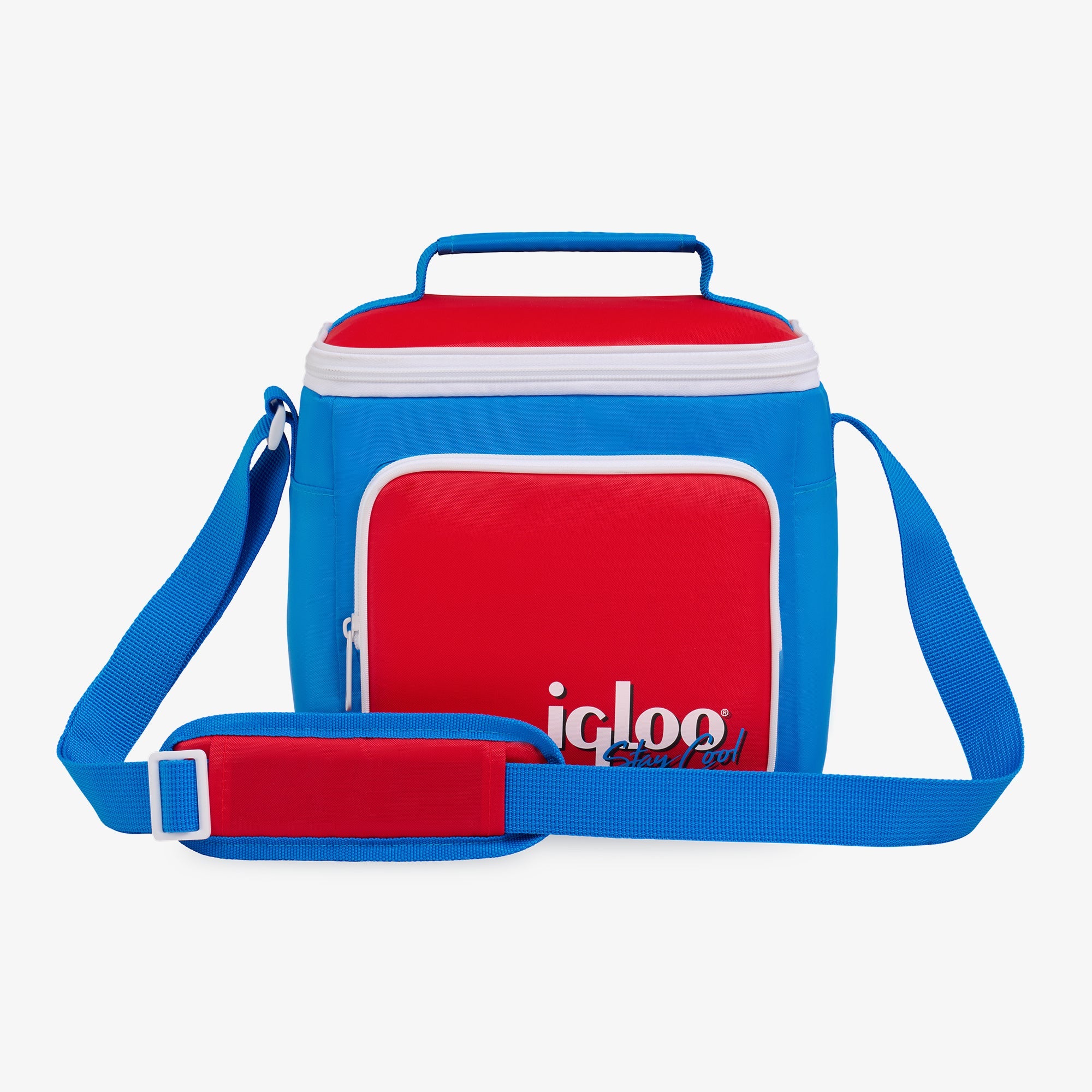 Retro Square Lunch Bag Y0 - Americana - Front View