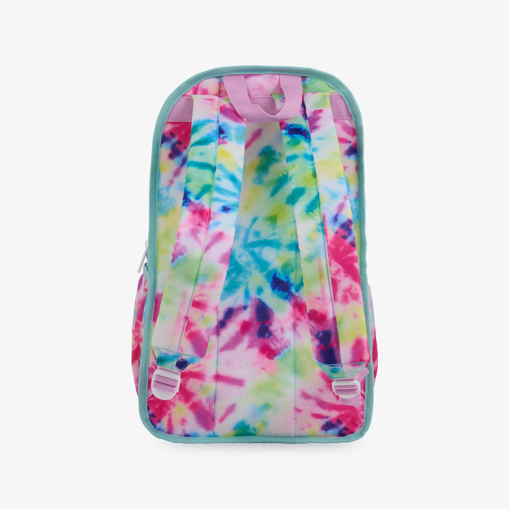 Retro Backpack Cooler N9 - Tie-Dye - Back View