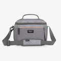 Everyday Lunch Rounded Cube Cooler Bag G2 - Gray - Front View