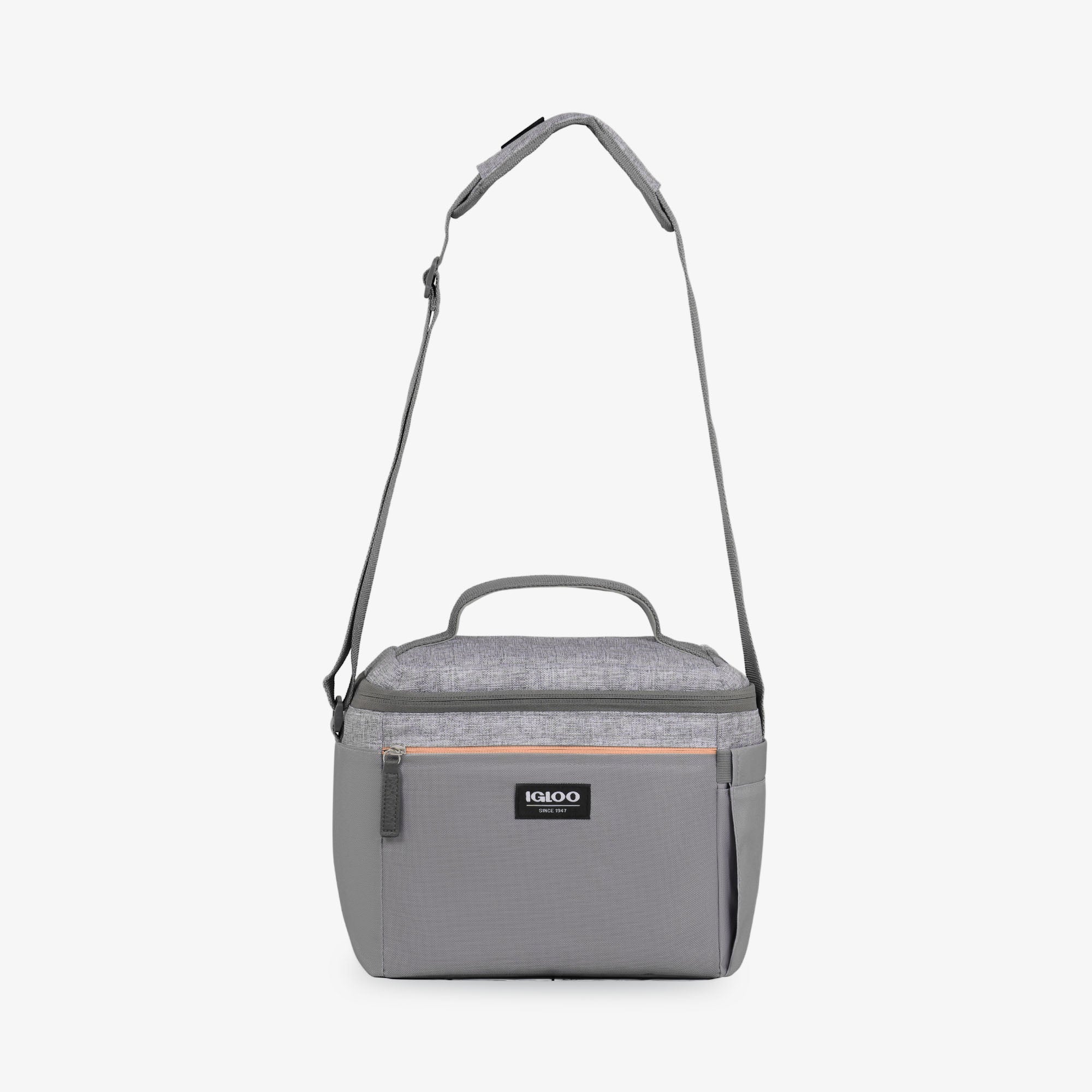Everyday Lunch Rounded Cube Cooler Bag G2 - Gray - Strap View