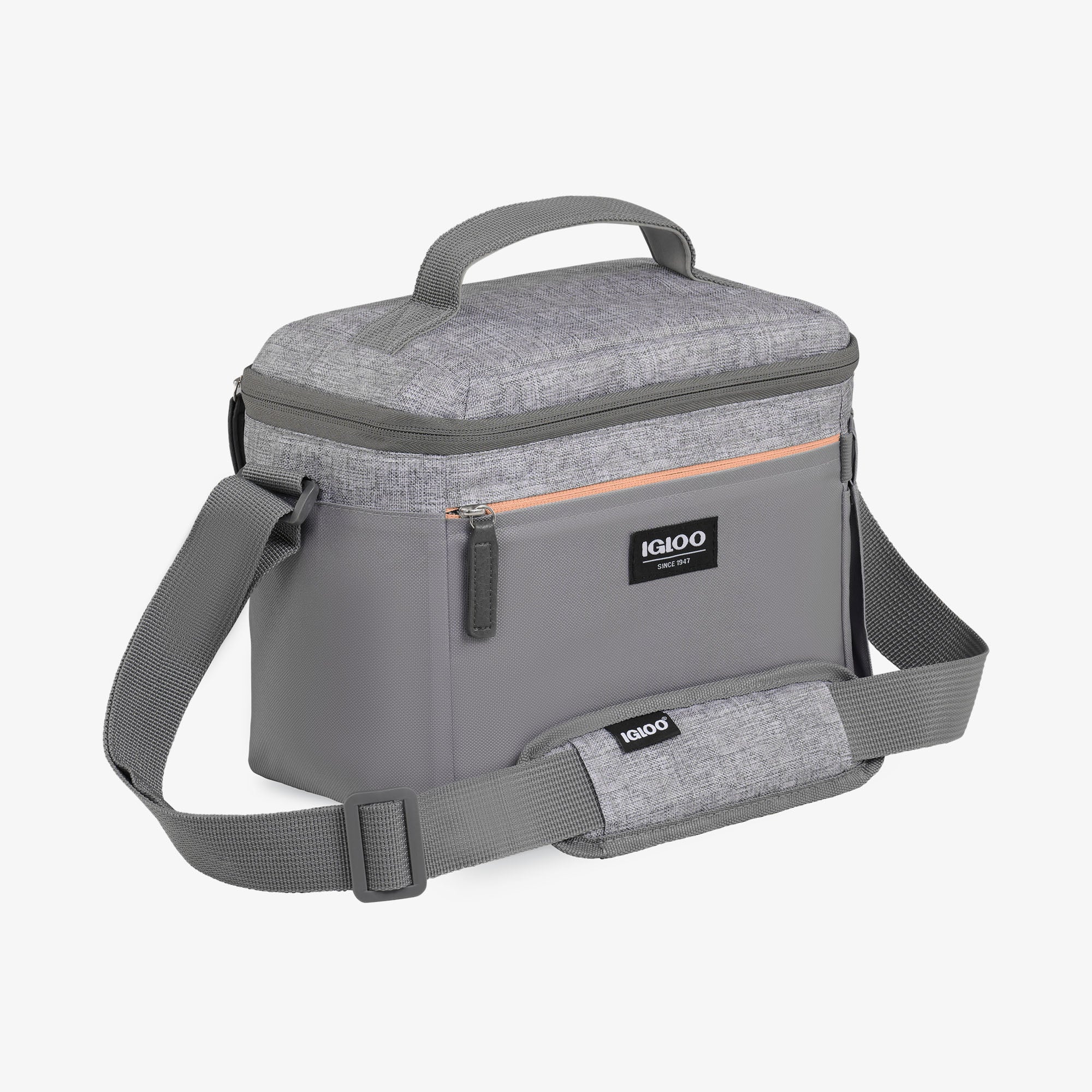 Everyday Lunch Rounded Cube Cooler Bag G2 - Gray - Product View