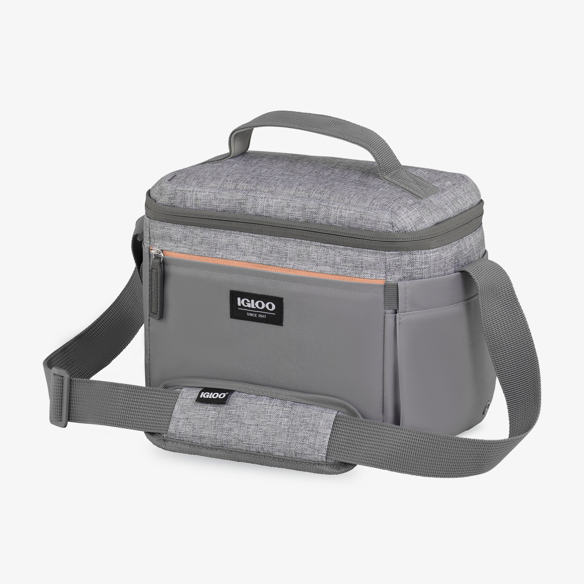 Everyday Lunch Rounded Cube Cooler Bag G2 - Gray - Product View