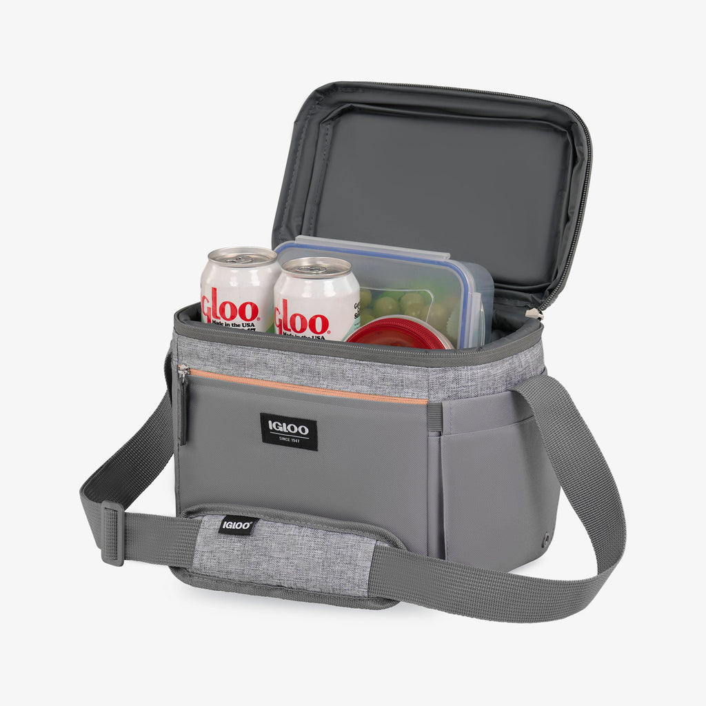 Everyday Lunch Rounded Cube Cooler Bag G2 - Gray - Product View