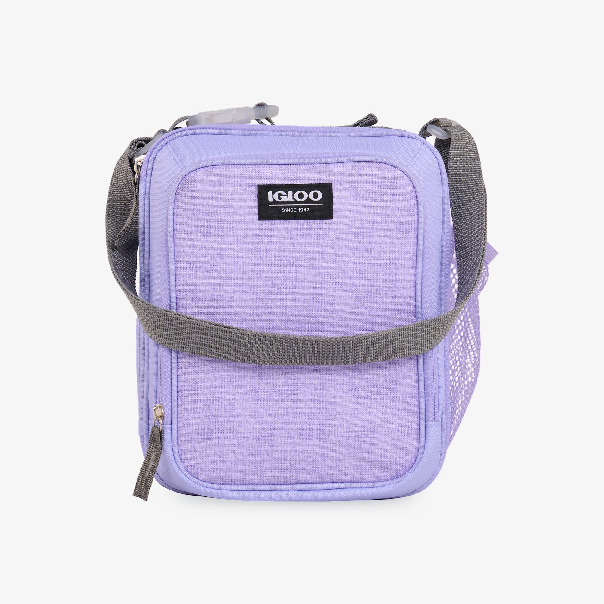 Kids Everyday Lunch Vertical Cooler Bag U3 - Lilac - Front View