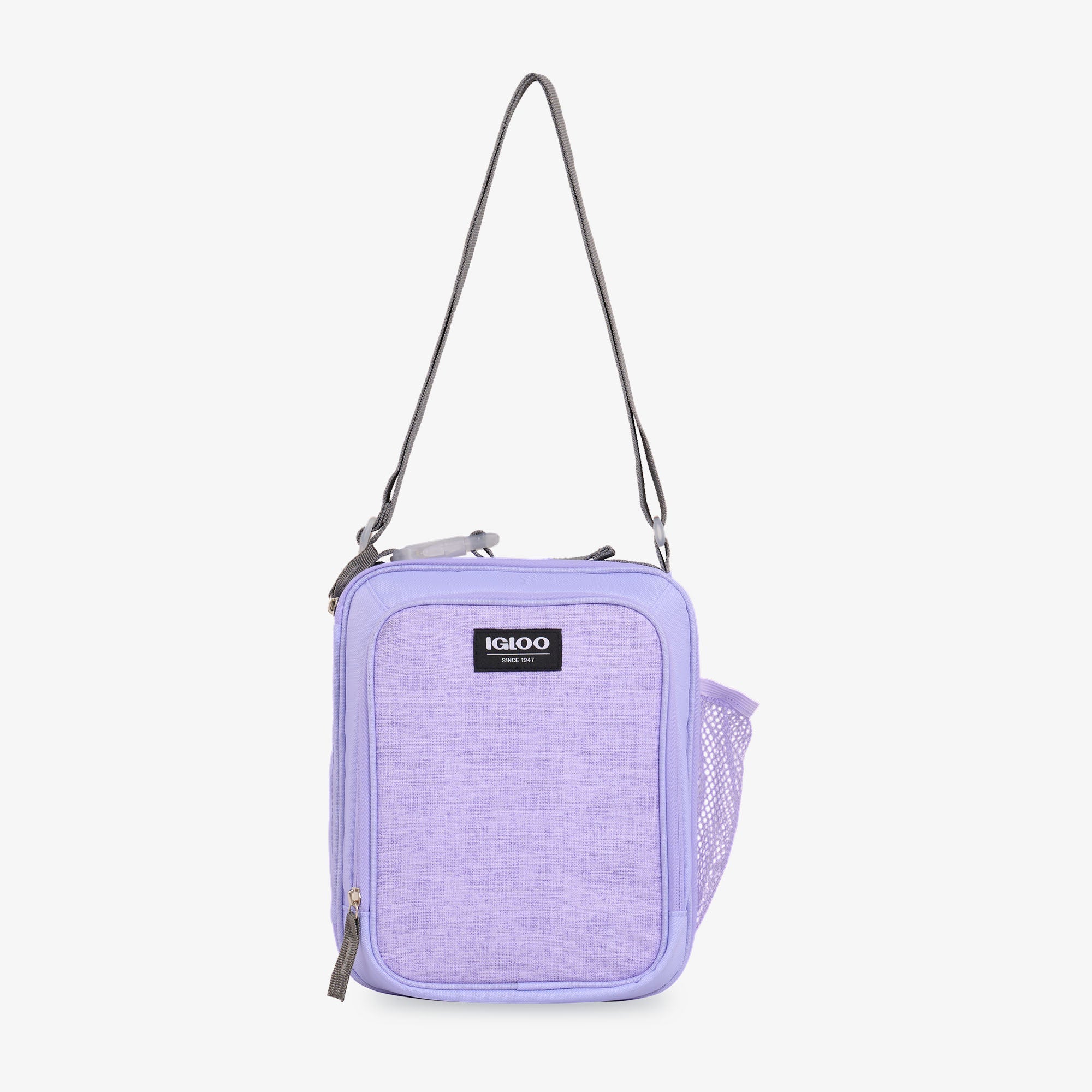 Kids Everyday Lunch Vertical Cooler Bag U3 - Lilac - Strap View