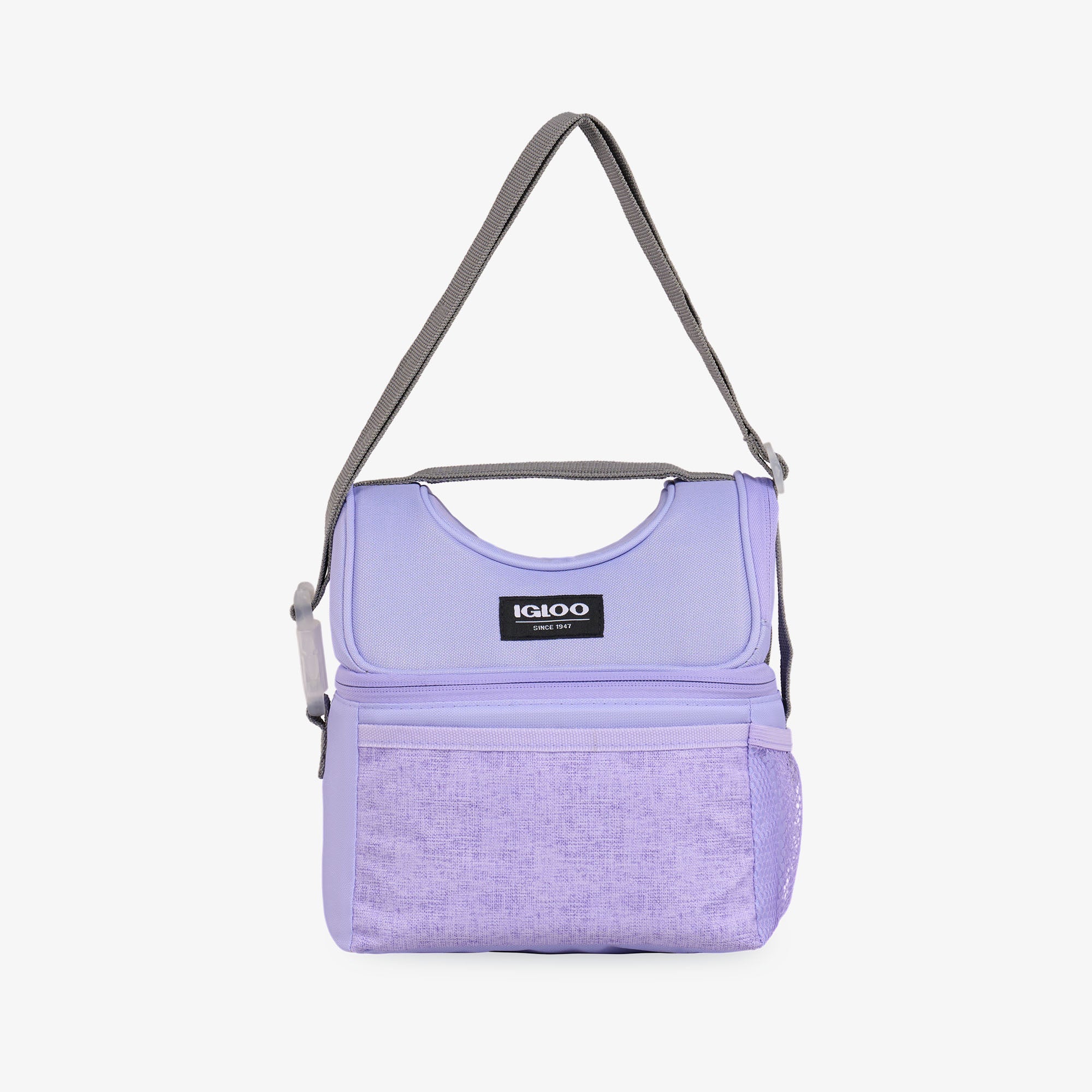 Kids Everyday Lunch Gripper Cooler Bag V5 - Lilac - Strap View