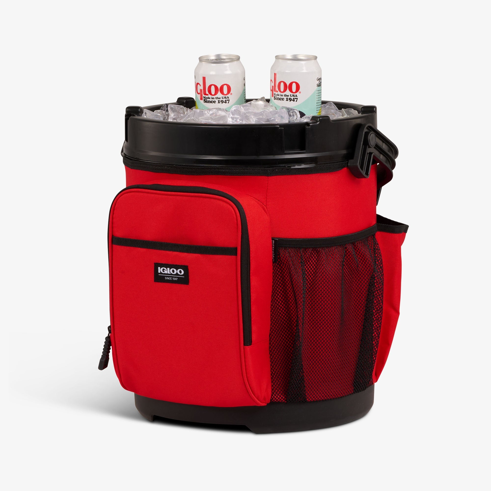20 Qt Cooler Bucket U7 - Red Heat - Product View