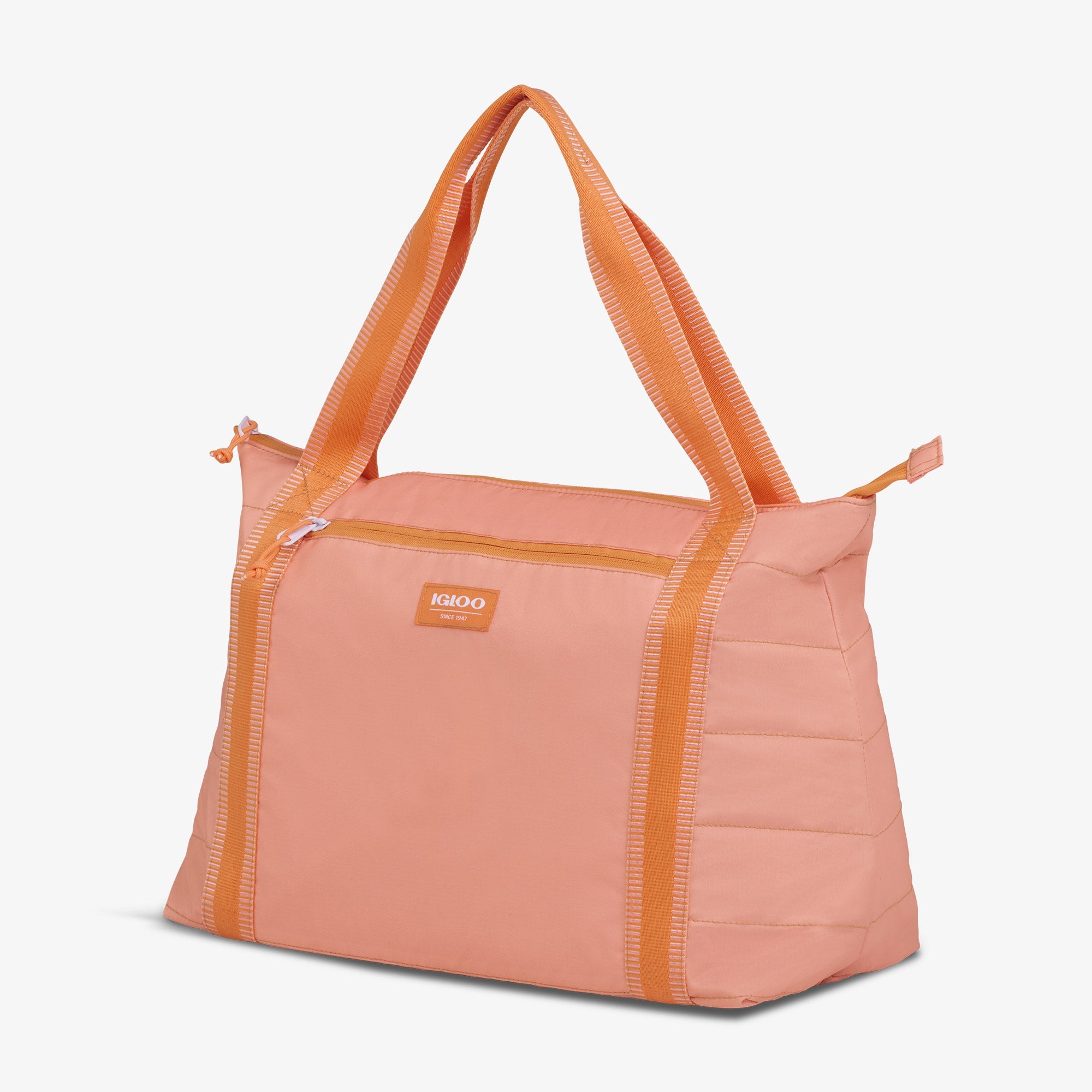 Packable Puffer 20-Can Cooler Bag A8 - Apricot - Product View