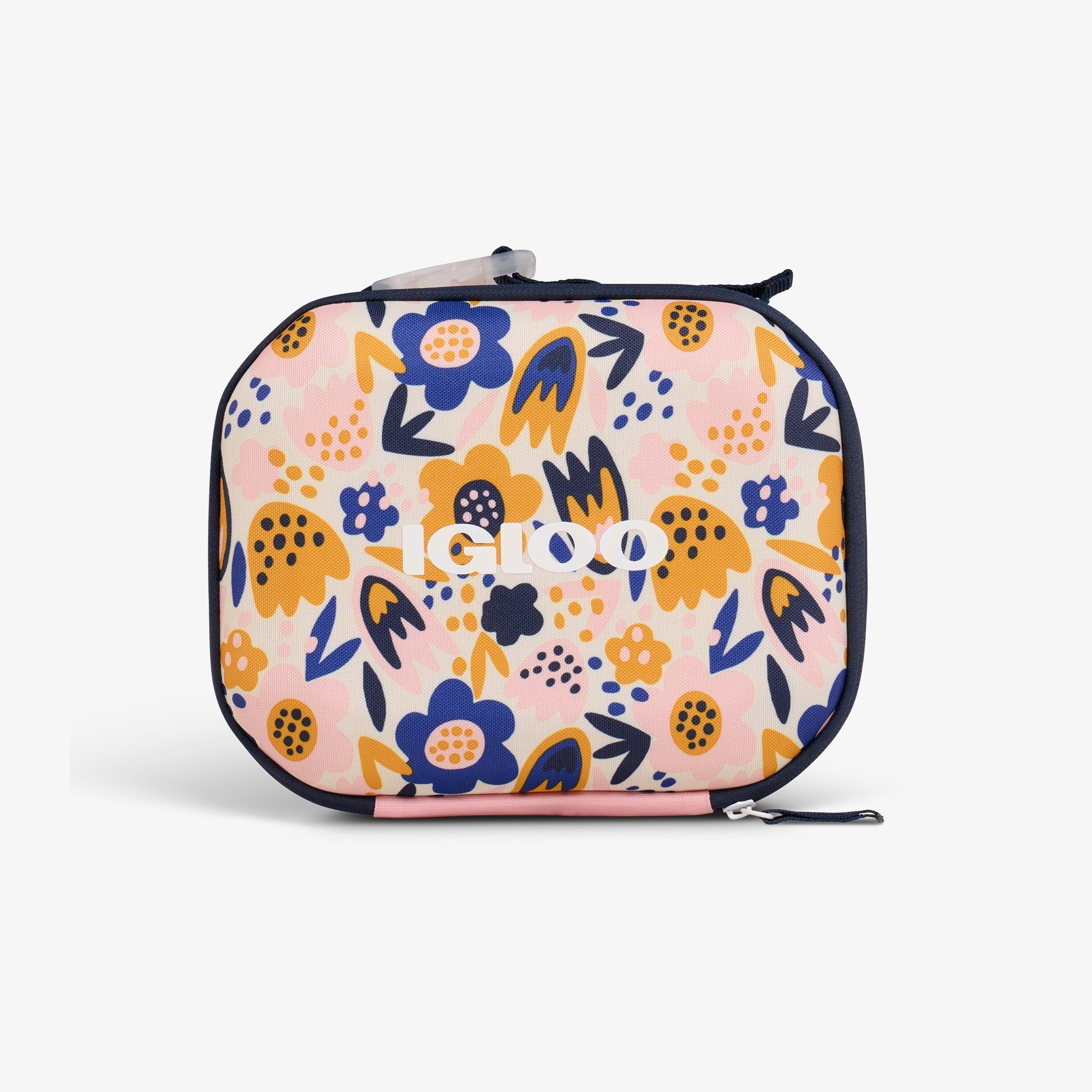 Kids Mini Modern Lunch I7 - Floral - Front View