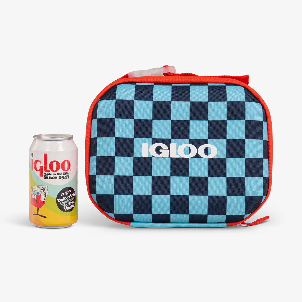 Kids Mini Modern Lunch I7 - Checkers - Size View