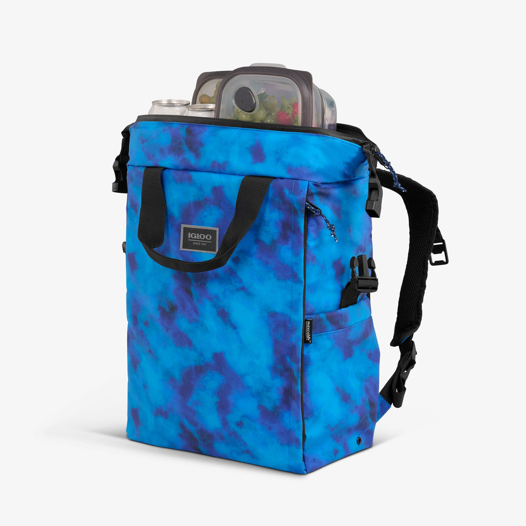South Coast Snapdown 24-Can Backpack P6 - Blue Wash - Product View