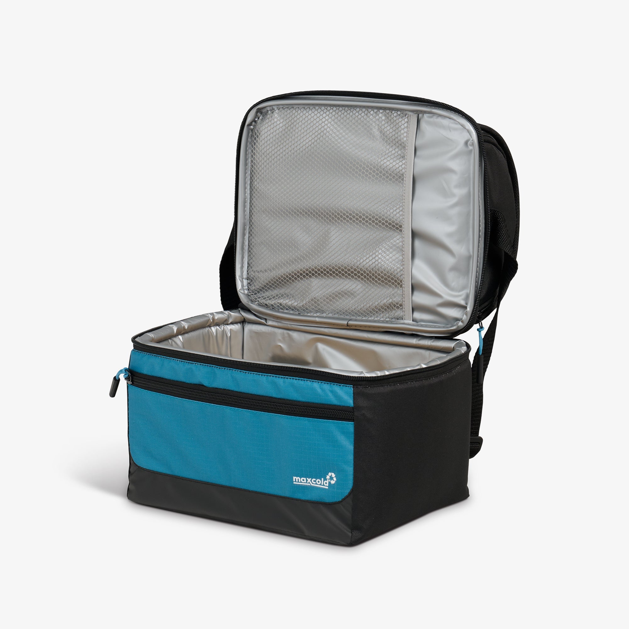 Latitude Gripper 16-Can Cooler Bag P2 - Modern Blue - Open View