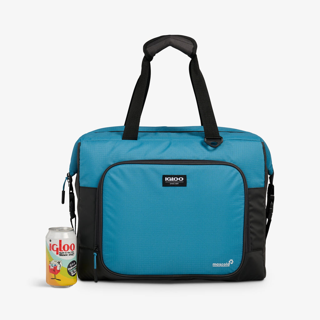 Latitude Snapdown 36-Can Cooler Bag T4 - Modern Blue - Size View