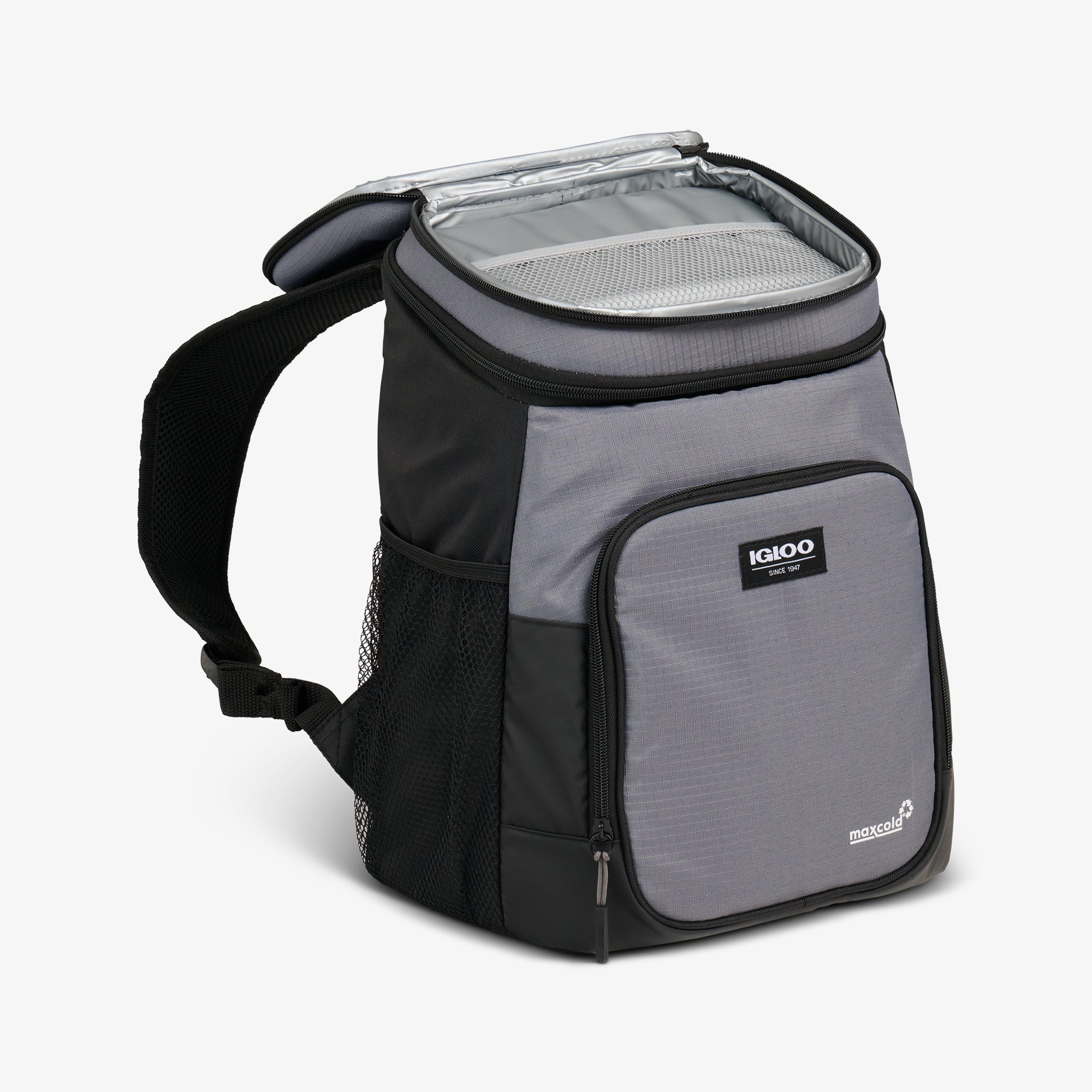 Latitude Hardtop 18-Can Backpack E7 - Carbonite - Open View