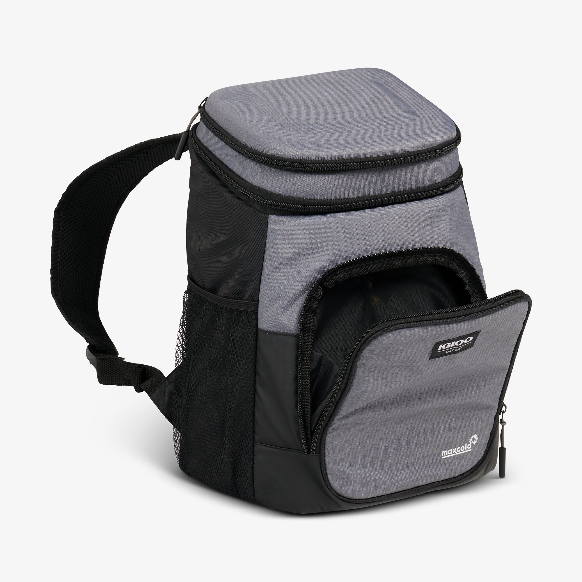 Latitude Hardtop 18-Can Backpack E7 - Carbonite - Open View