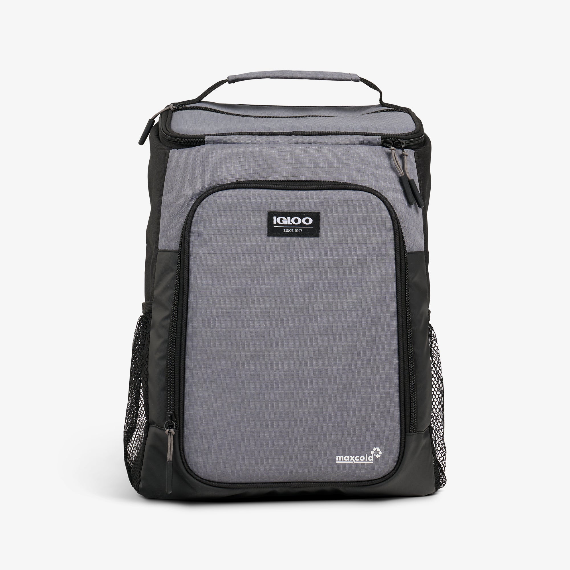 Latitude Top Grip 24-Can Backpack M4 - Carbonite - Front View
