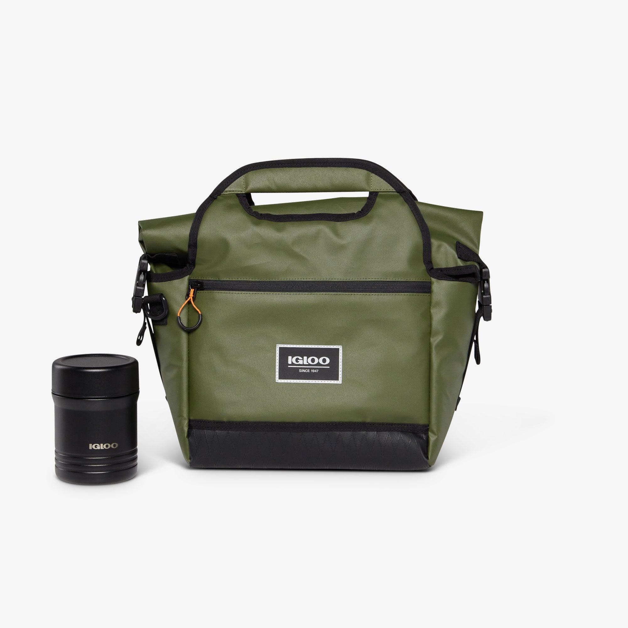 Pursuit 16-Can Lunch Bag P6 - Chive - Size View