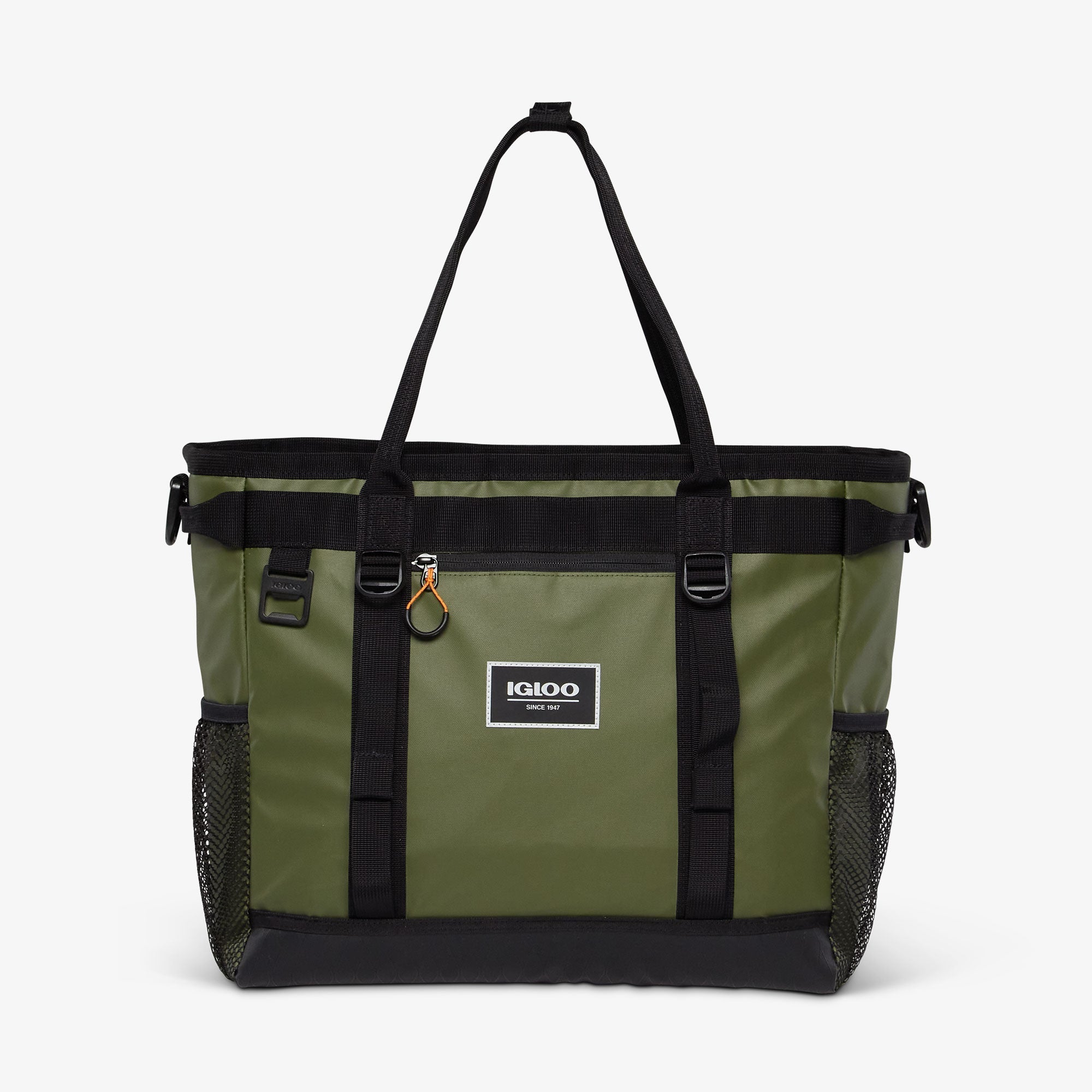 Pursuit 30-Can Tote F9 - Chive - Front View