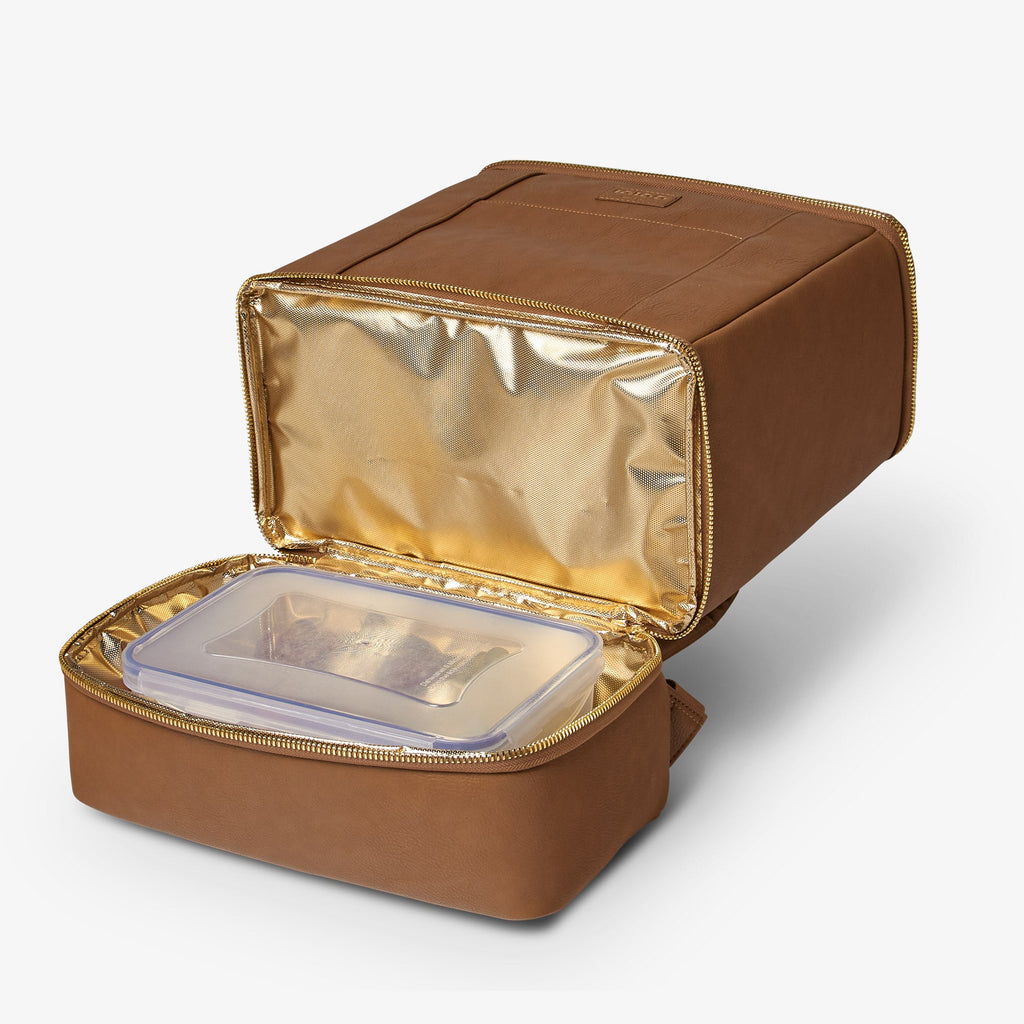 Igloo Luxe® Dual Compartment Backpack X6 - Cognac - Product View