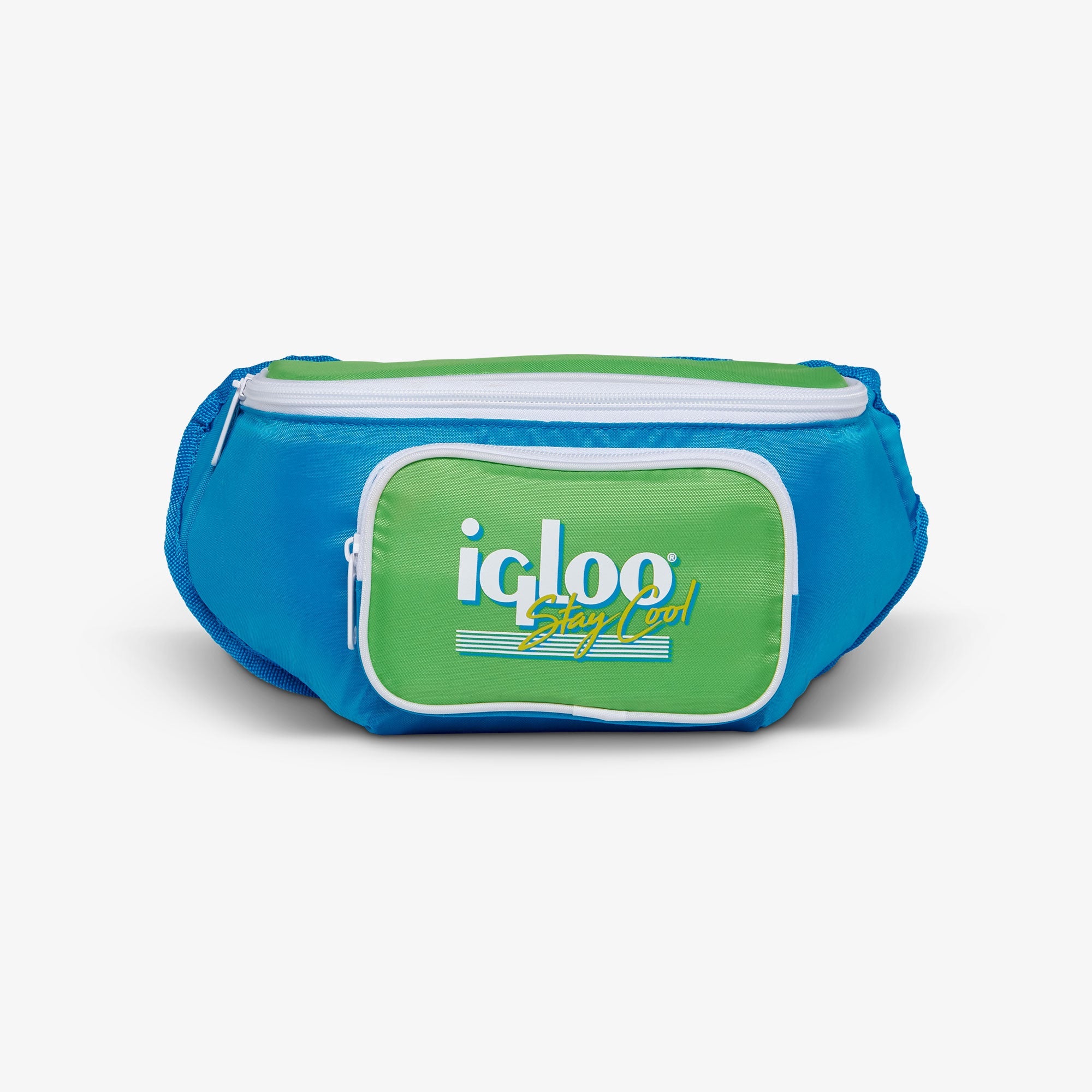 Retro Fanny Pack X9 - Fiesta Blue - Front View